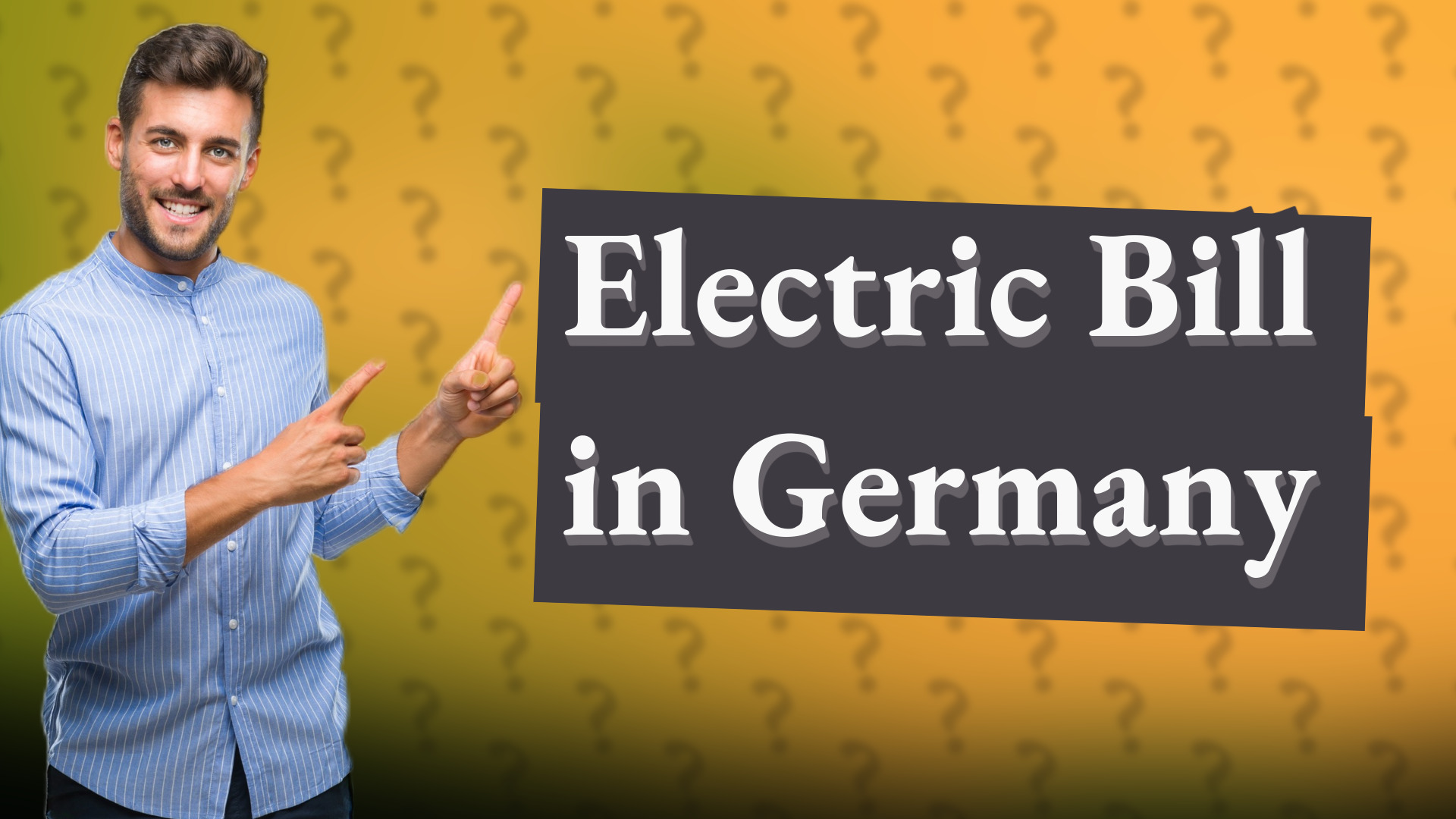 Electric Bill in Germany
