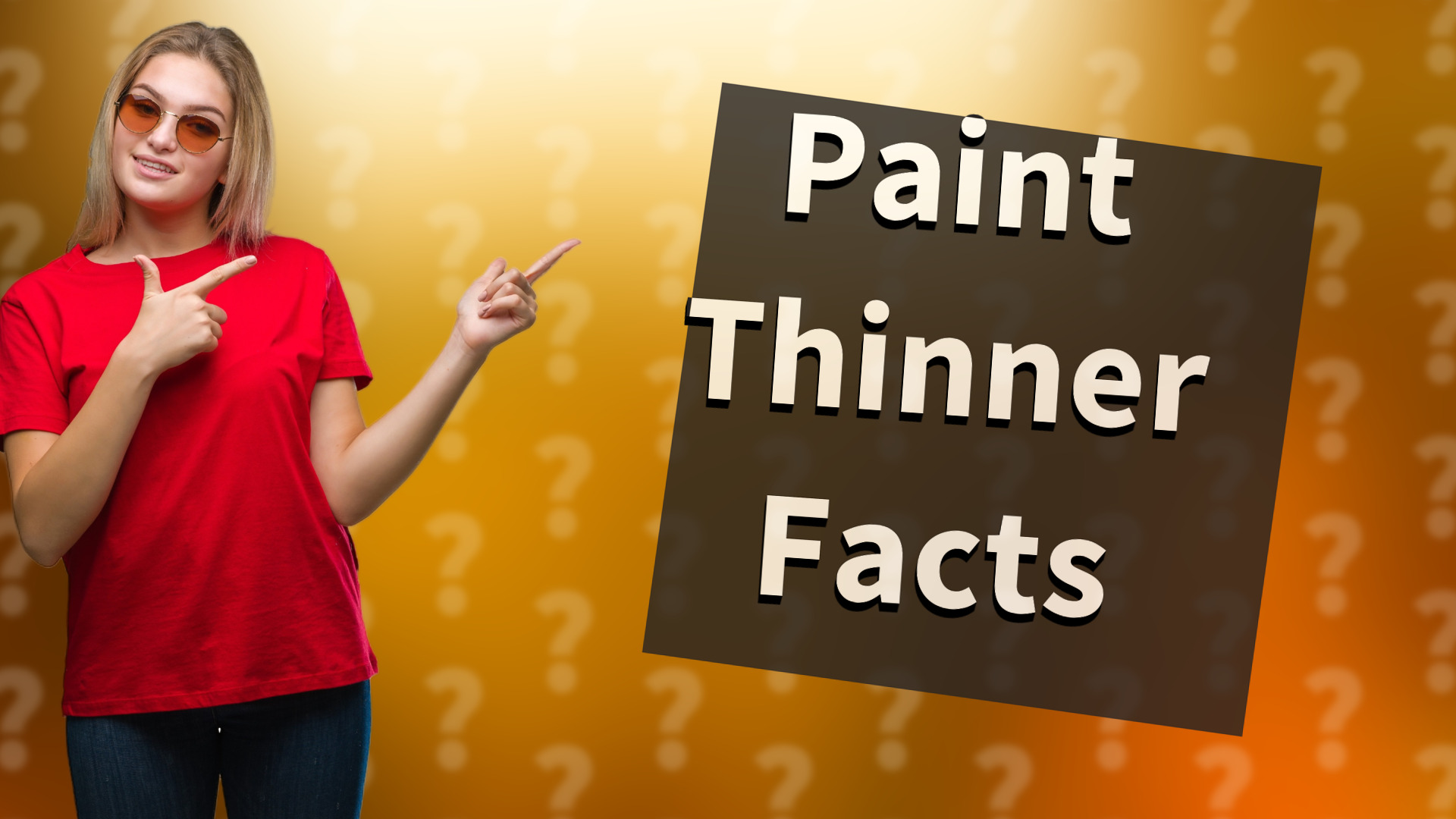 Paint Thinner Facts