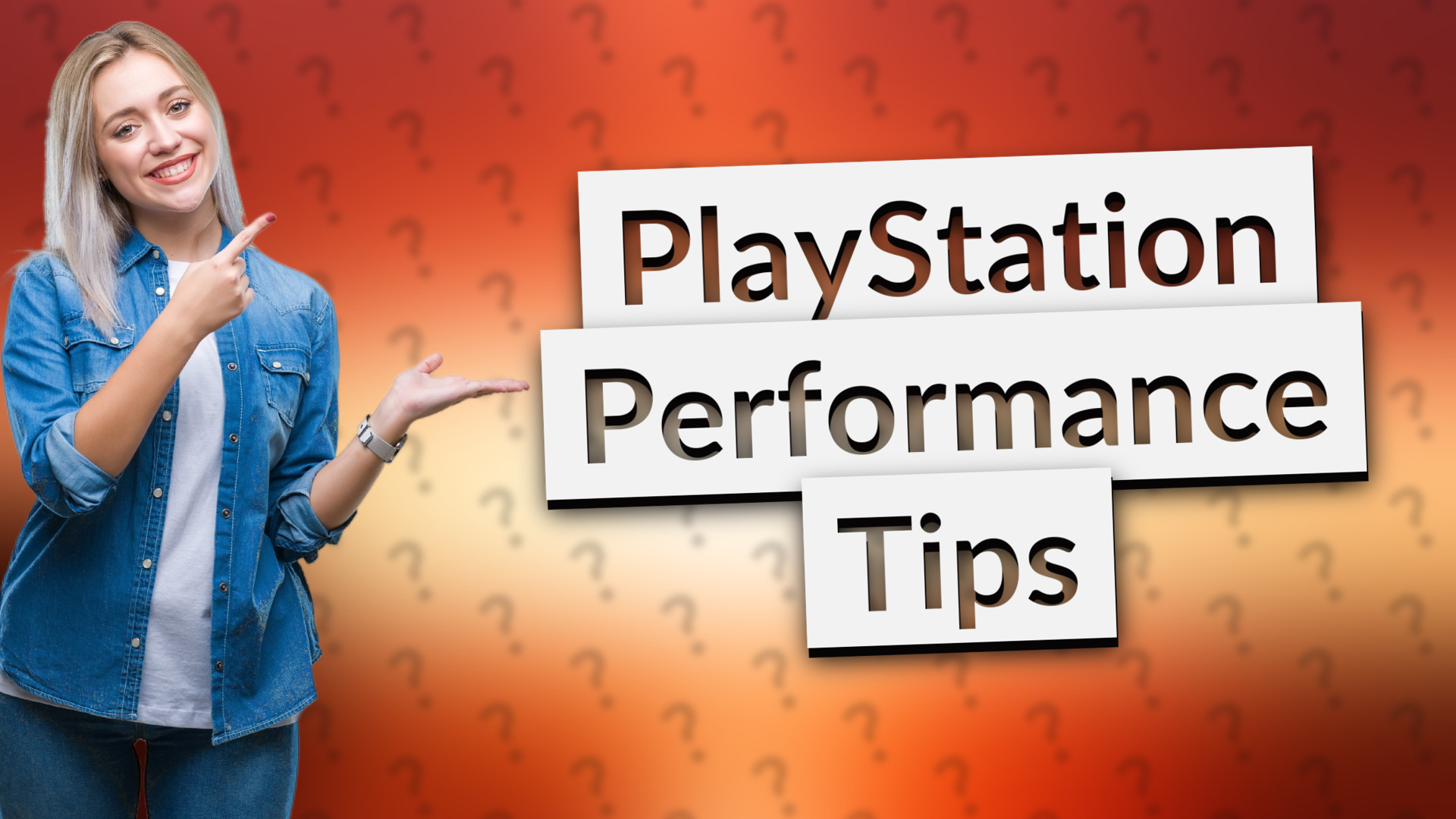 PlayStation Performance Tips