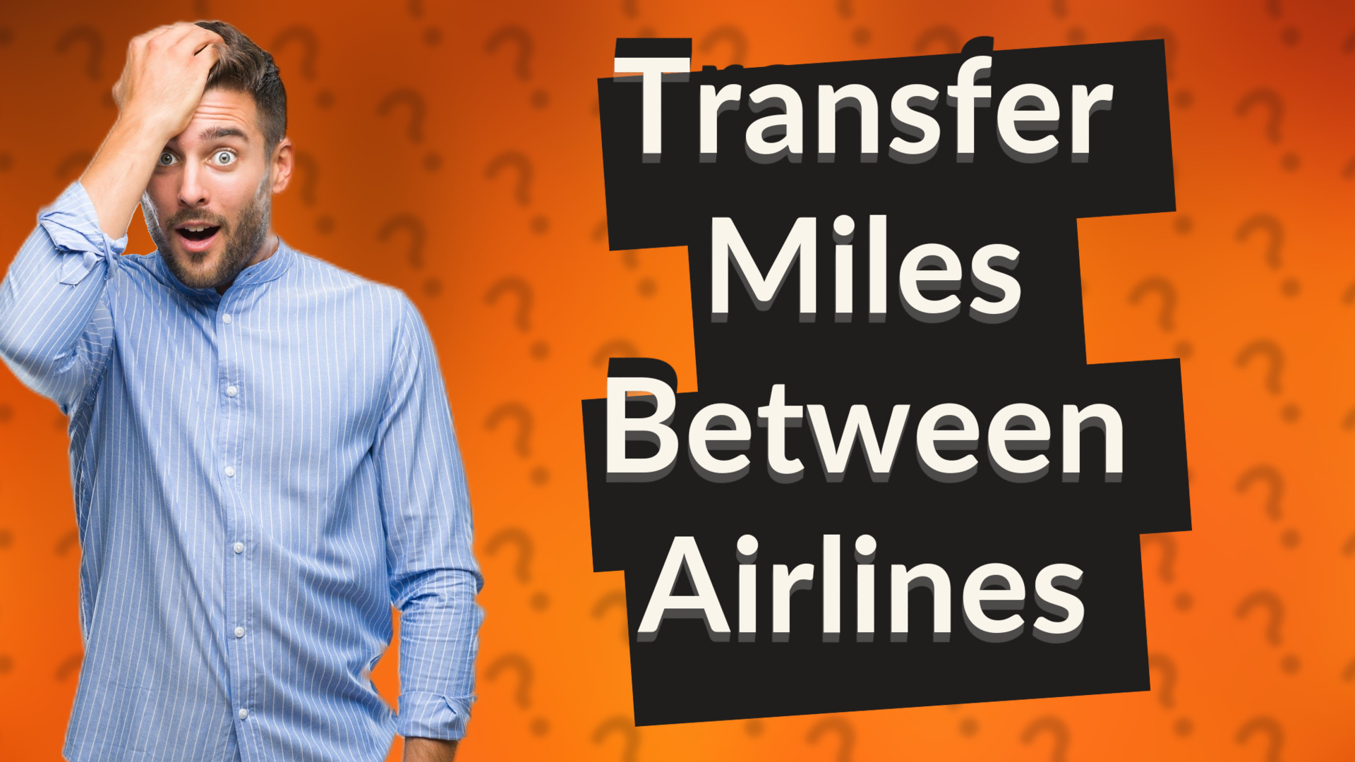 Transfer Miles Between Airlines