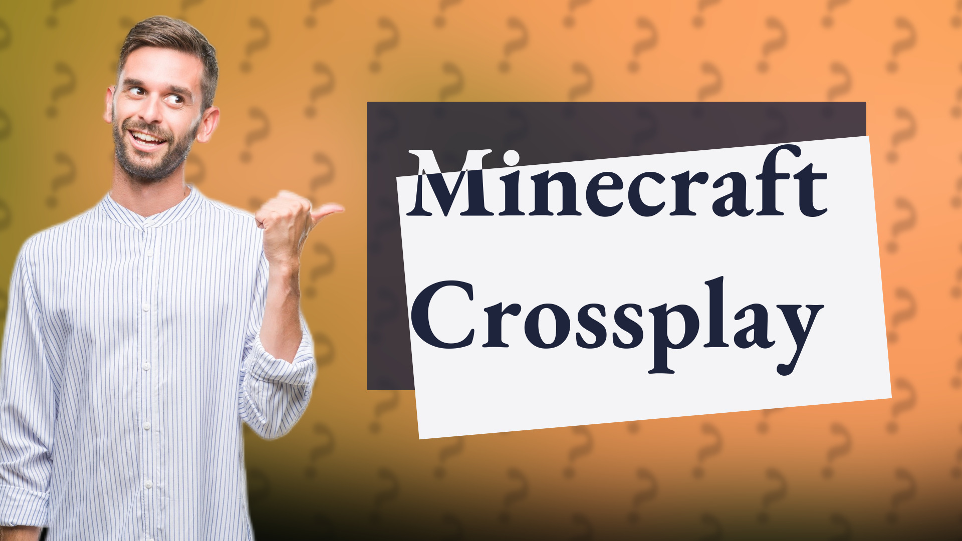 Minecraft Crossplay
