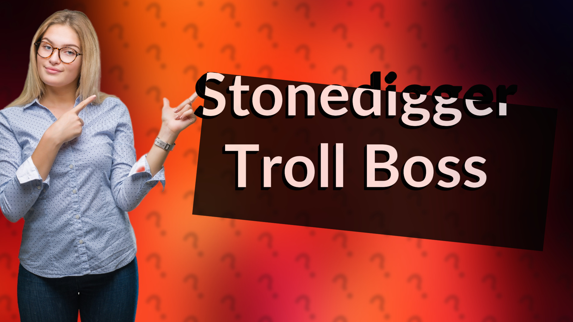 Stonedigger Troll Boss