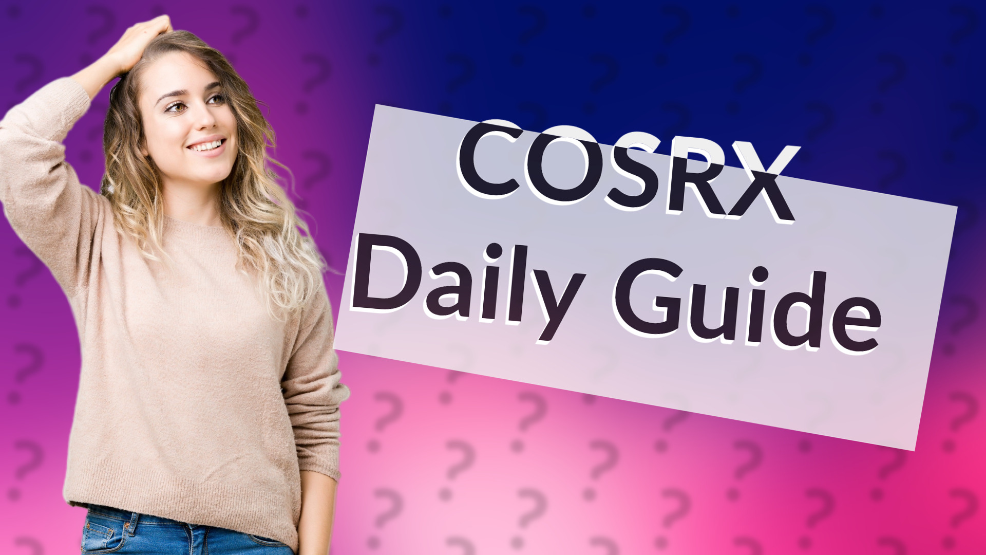 COSRX Daily Guide