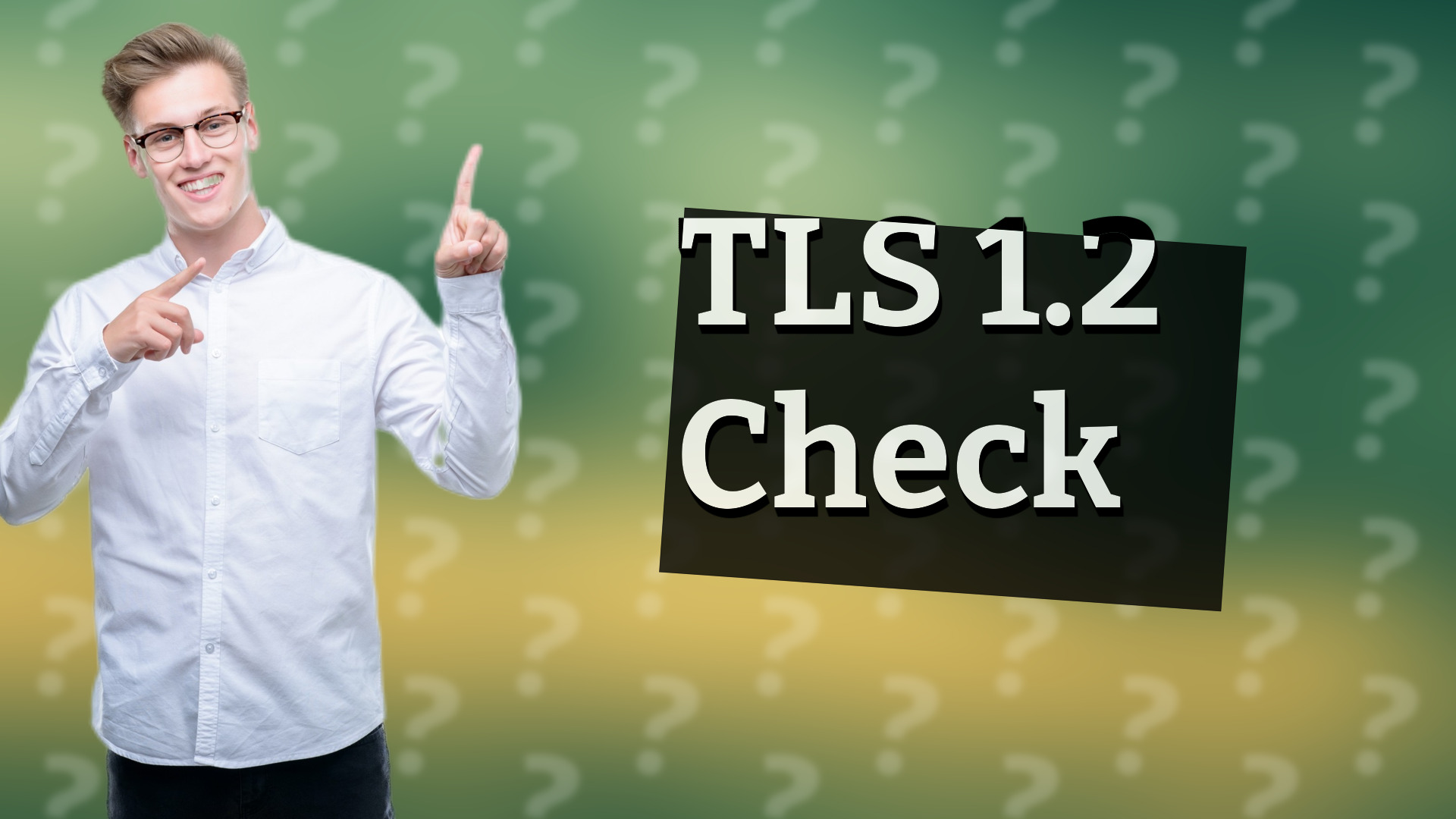 TLS 1.2 Check