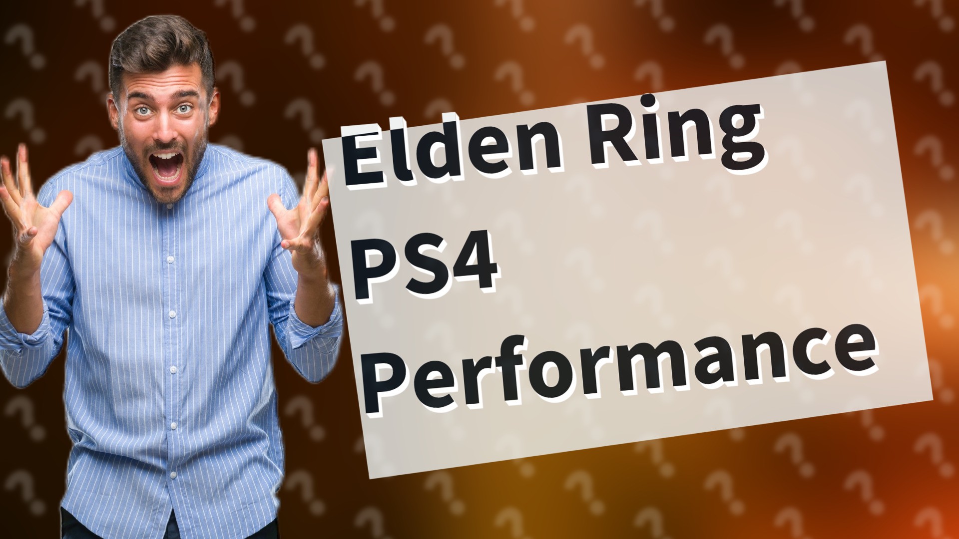 Elden Ring PS4 Performance