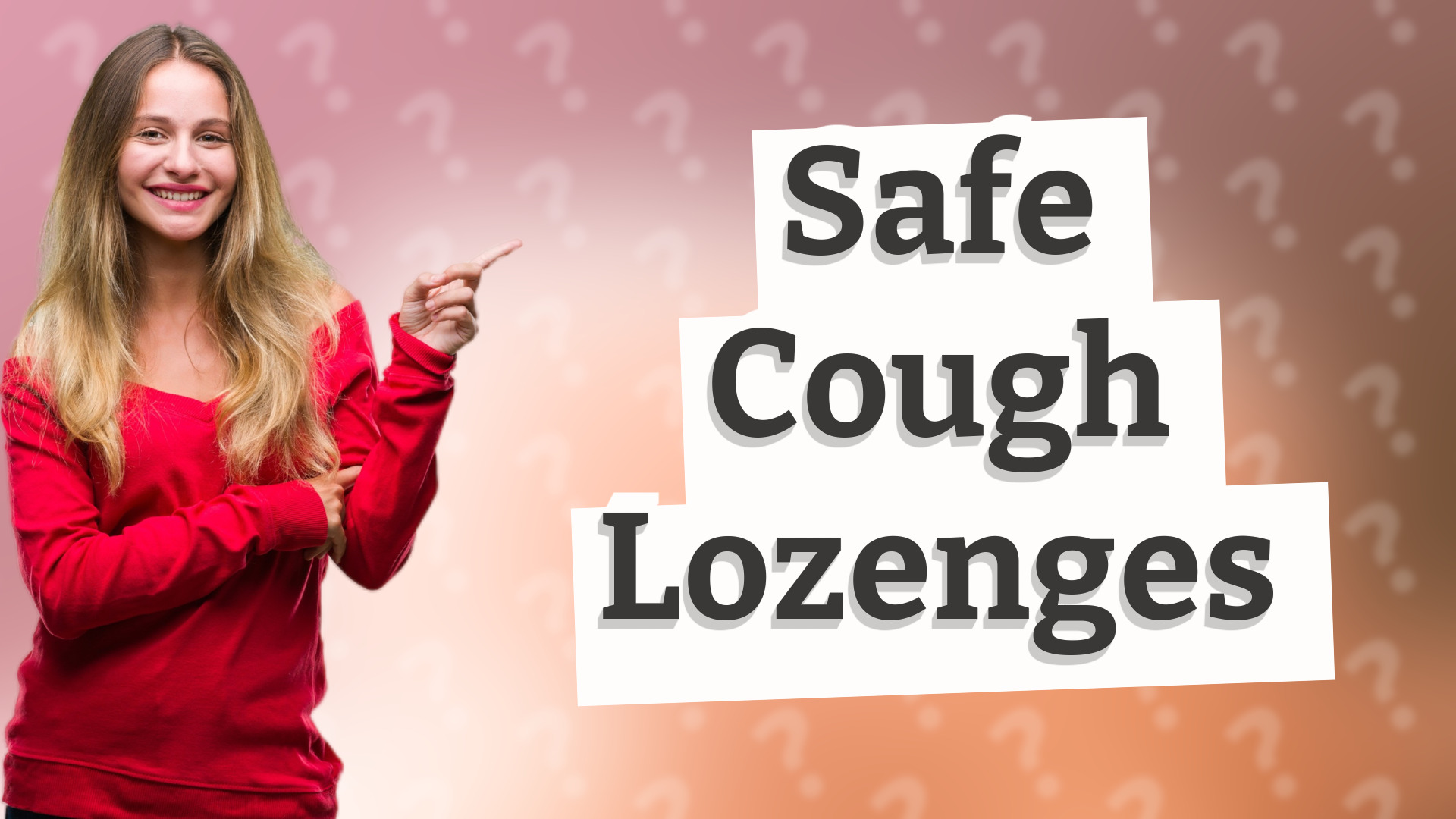 Safe Cough Lozenges