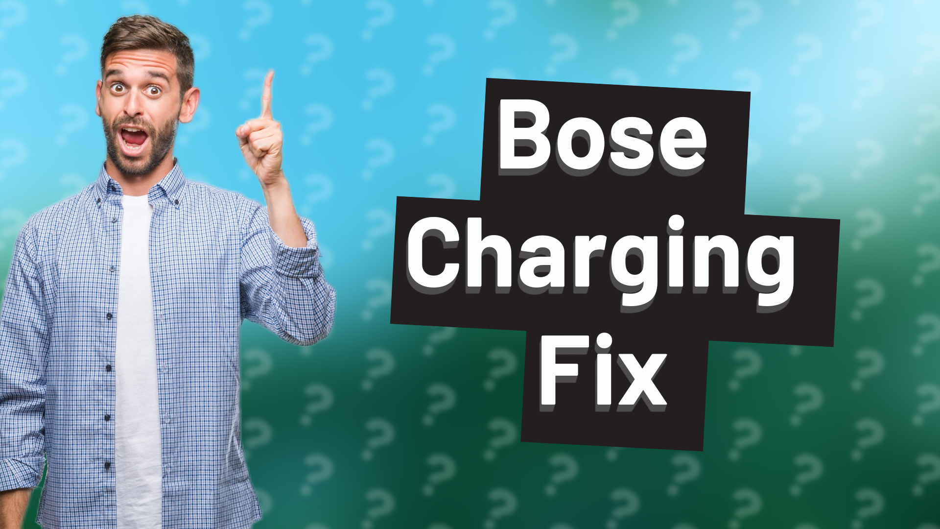 Bose Charging Fix
