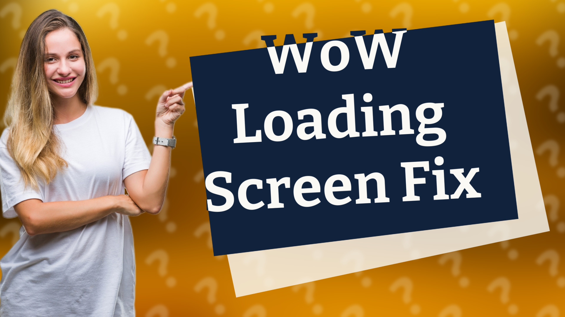WoW Loading Screen Fix