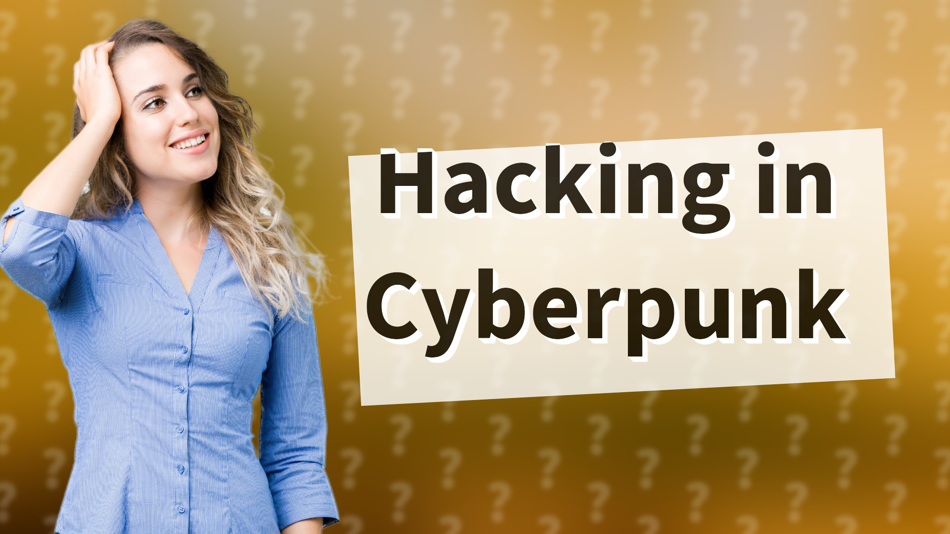 Hacking in Cyberpunk