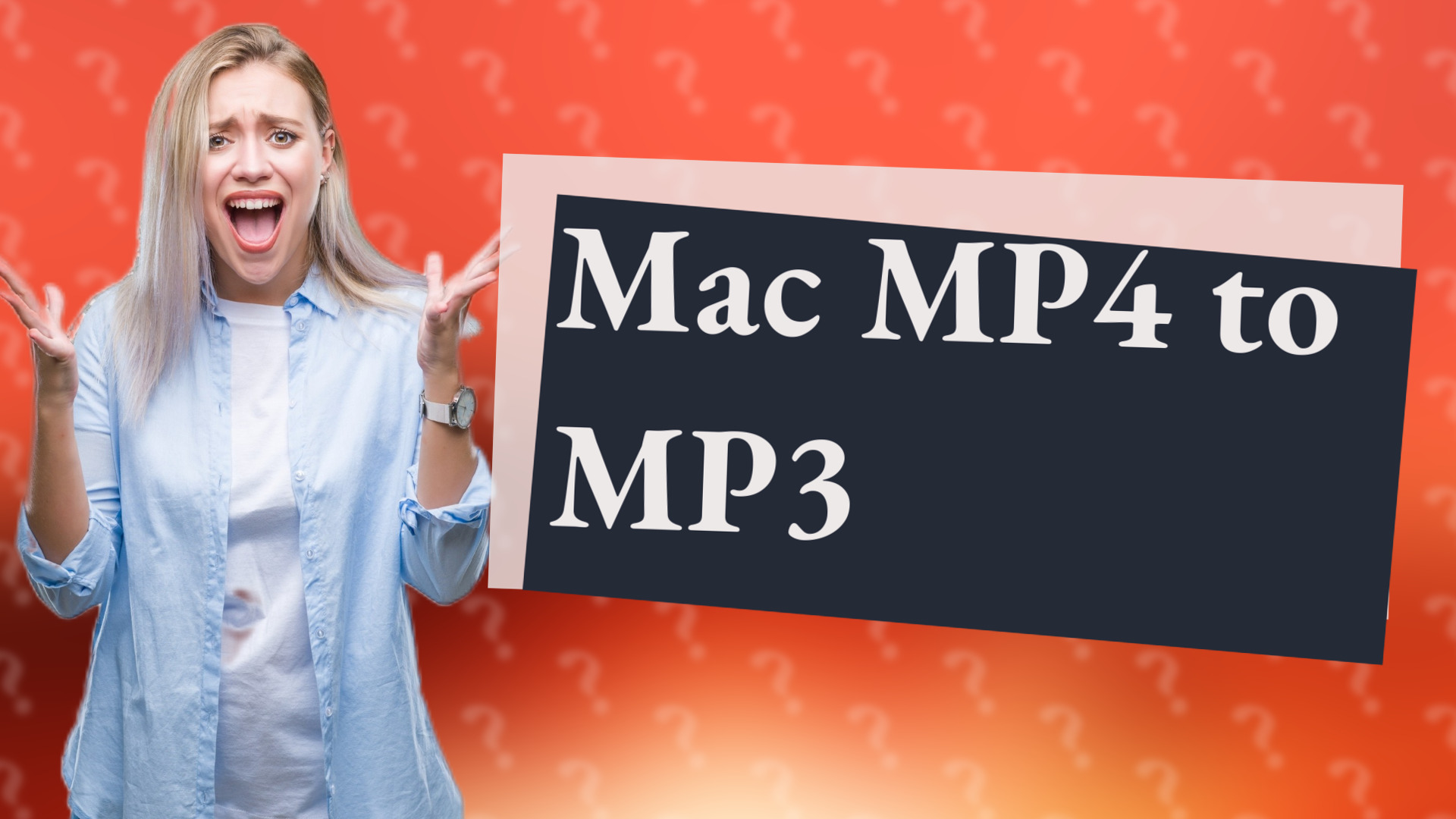 Mac MP4 to MP3