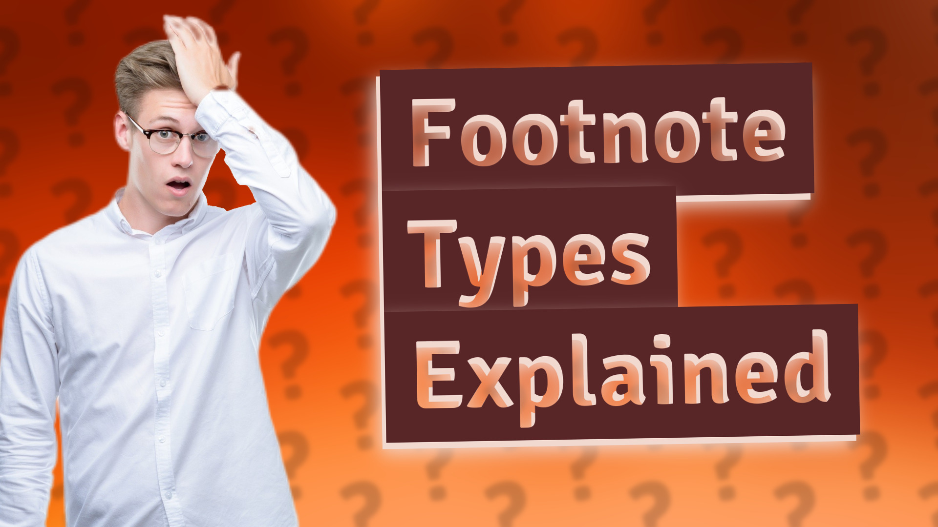 Footnote Types Explained