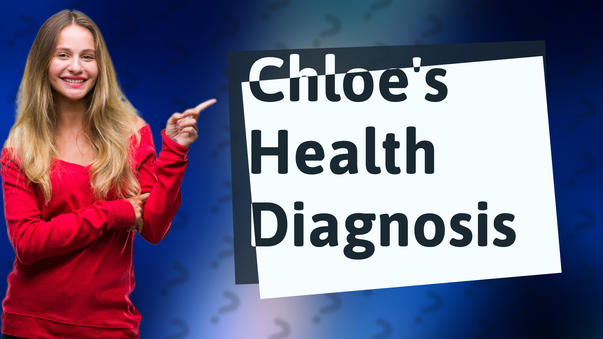 Chloe's Health Diagnosis