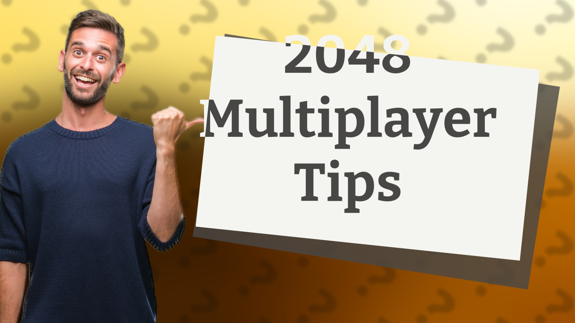 2048 Multiplayer Tips