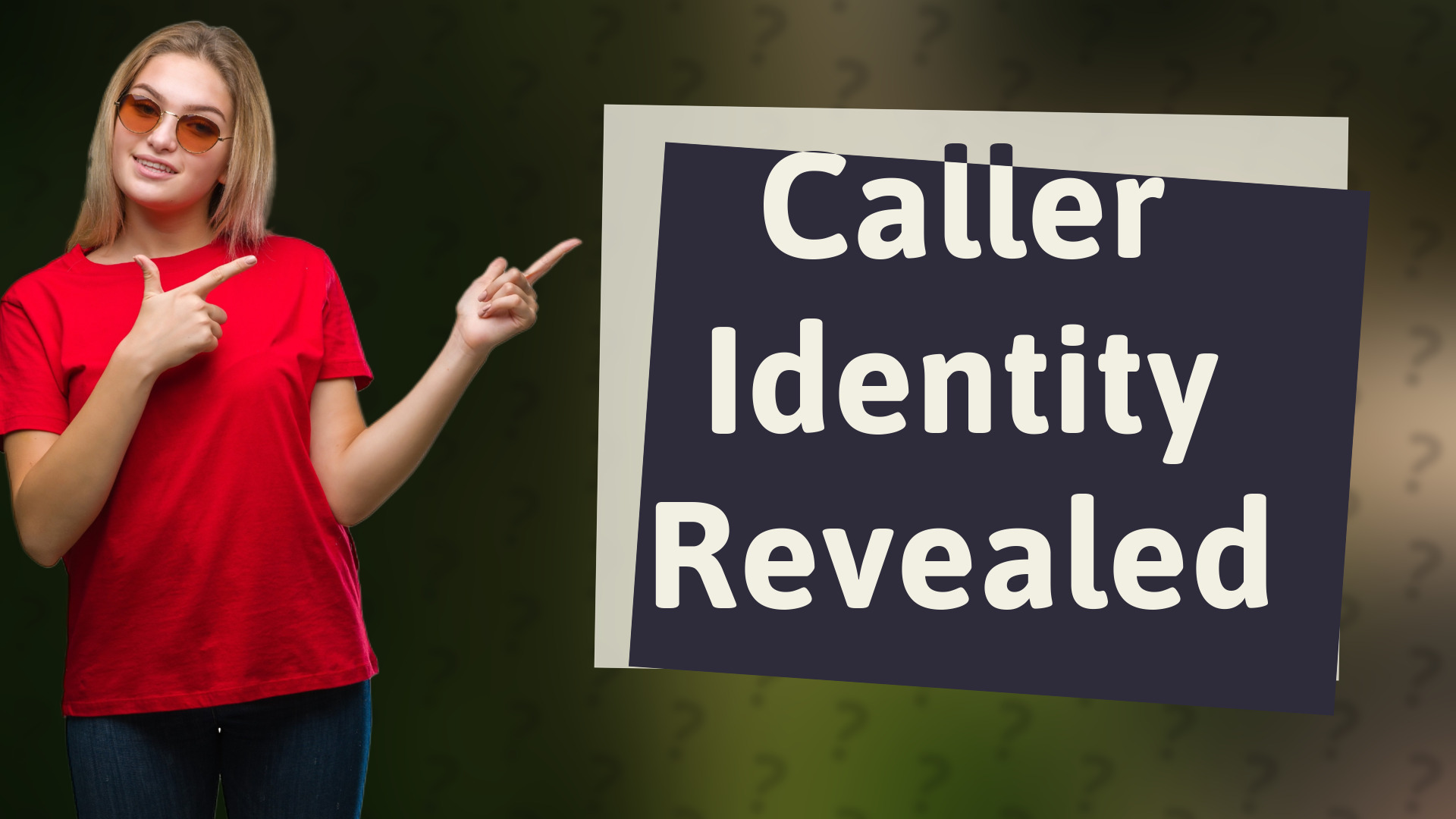 Caller Identity Revealed