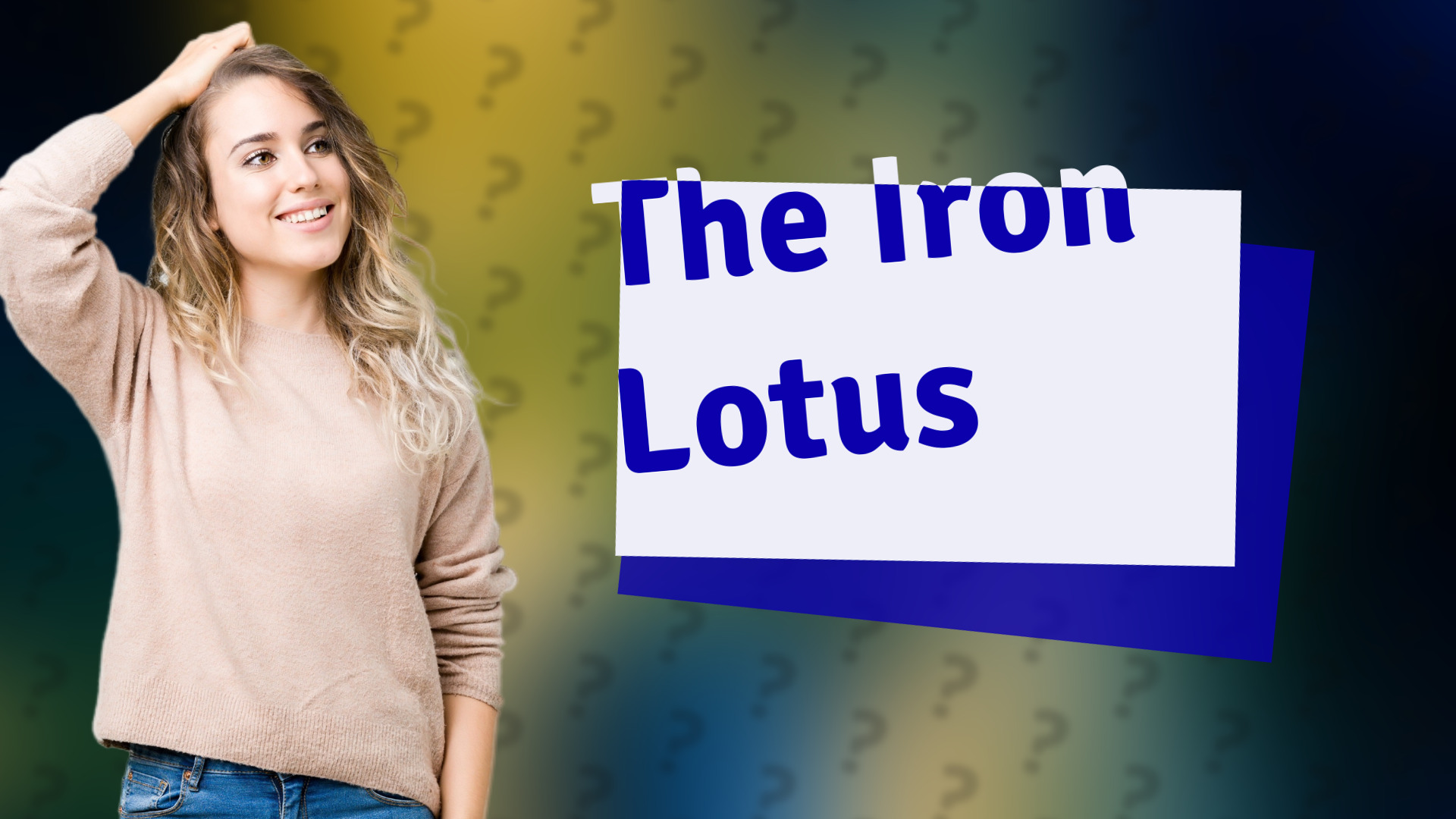 The Iron Lotus