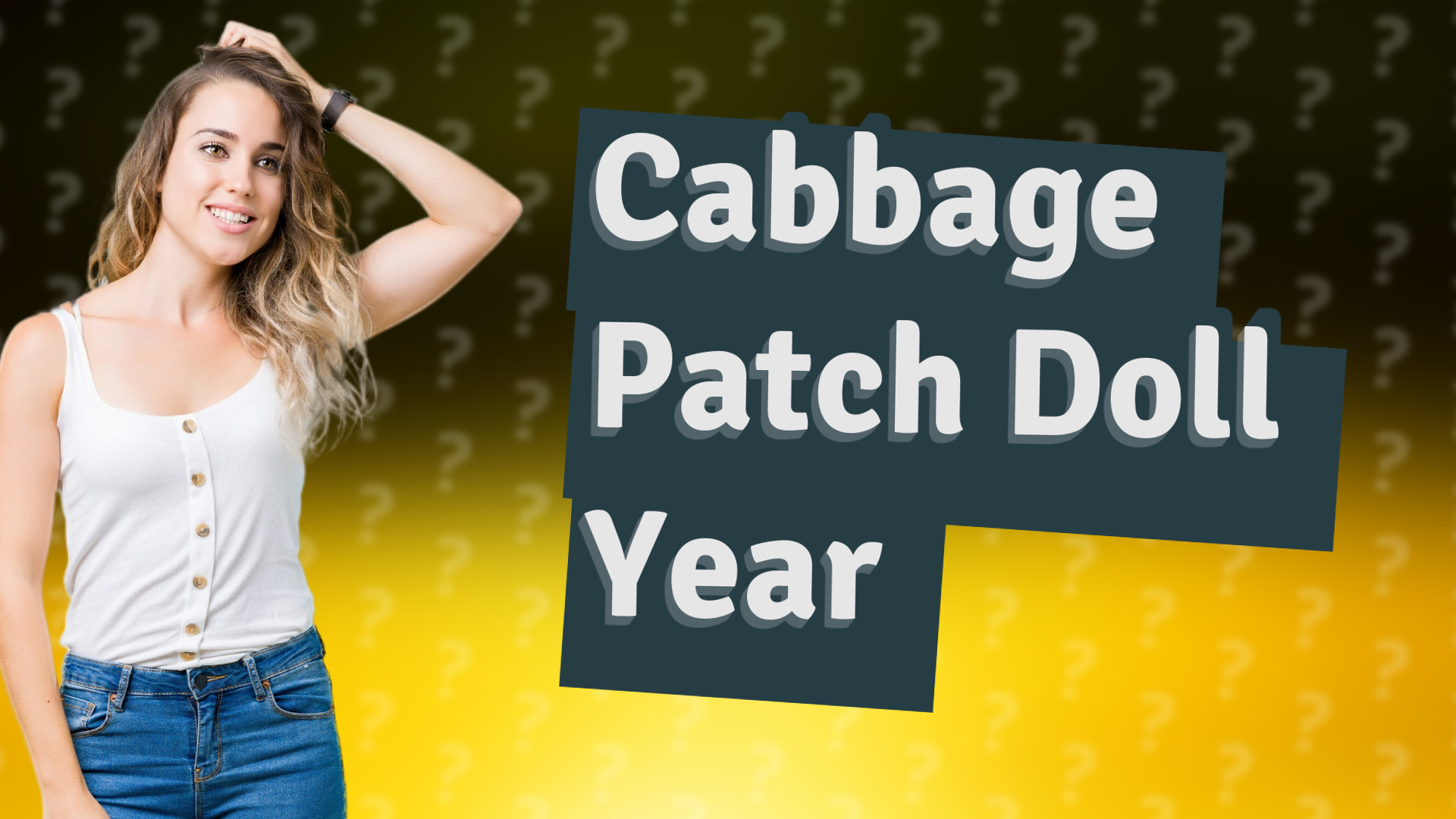 Cabbage Patch Doll Year