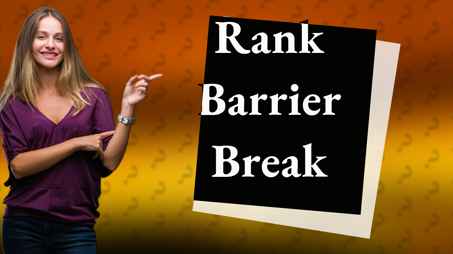 Rank Barrier Break