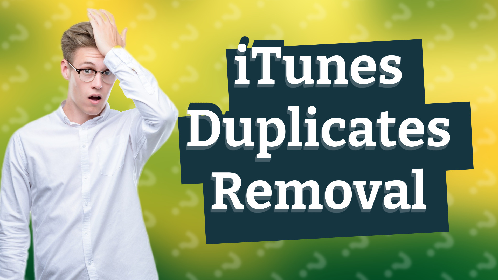 iTunes Duplicates Removal