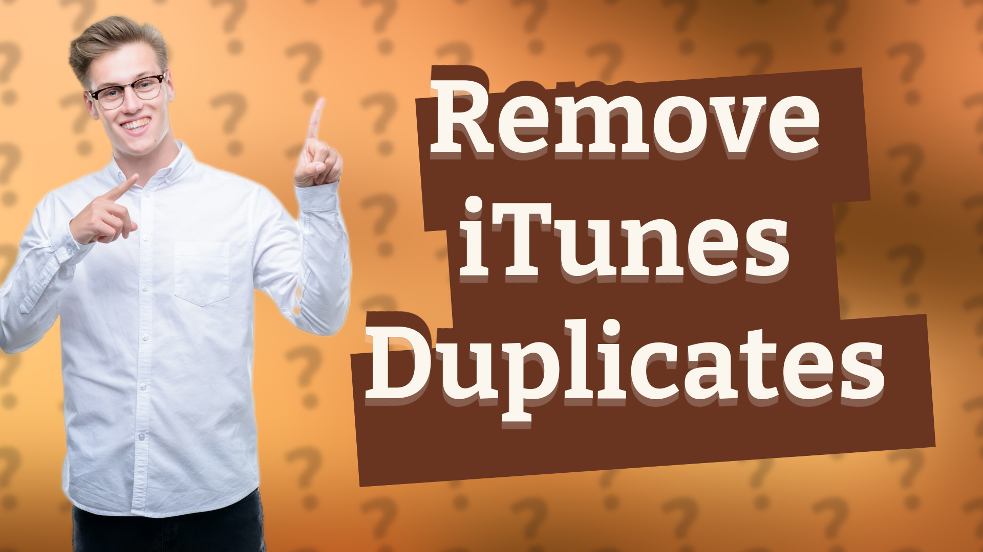 Remove iTunes Duplicates
