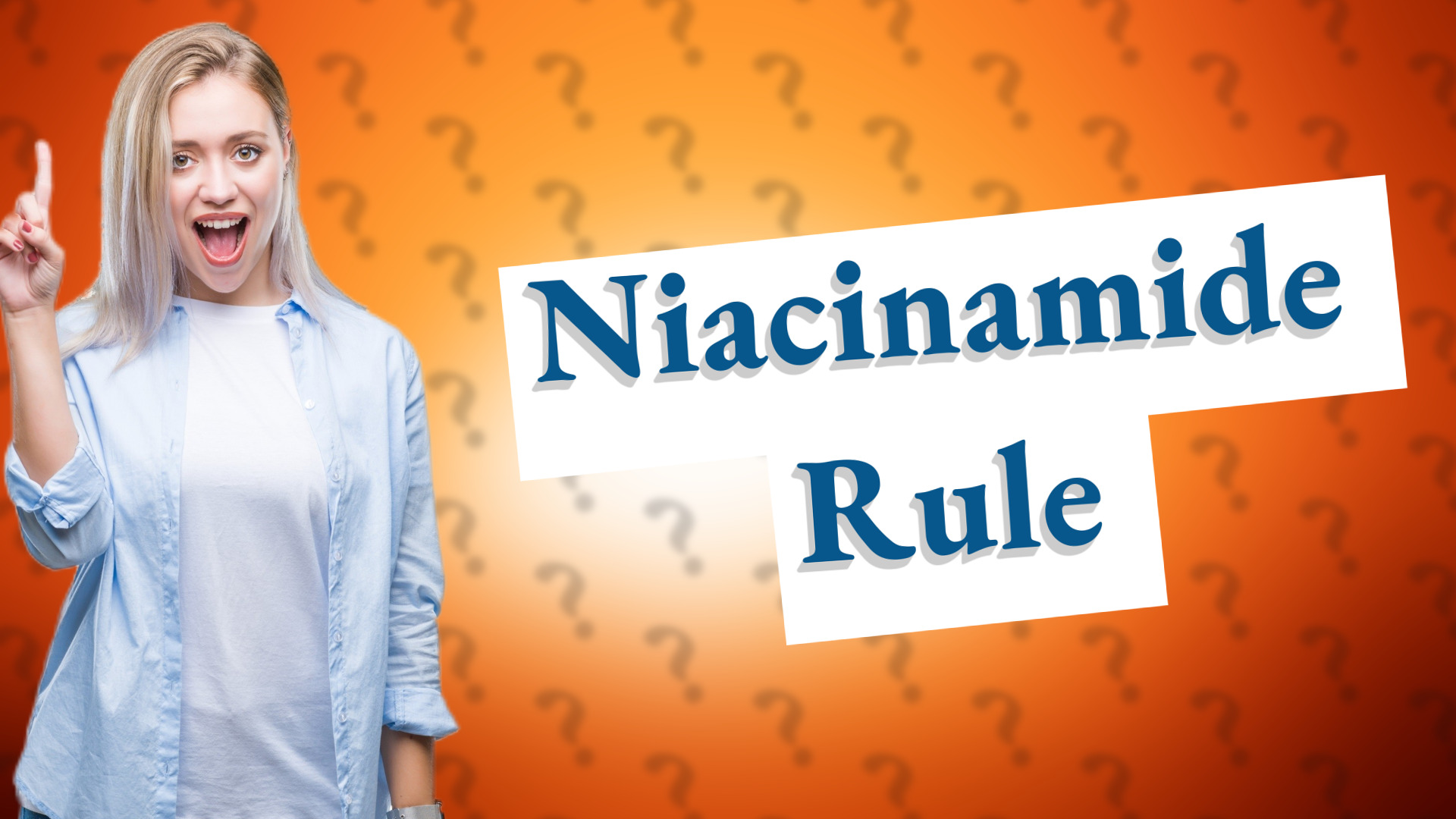 Niacinamide Rule