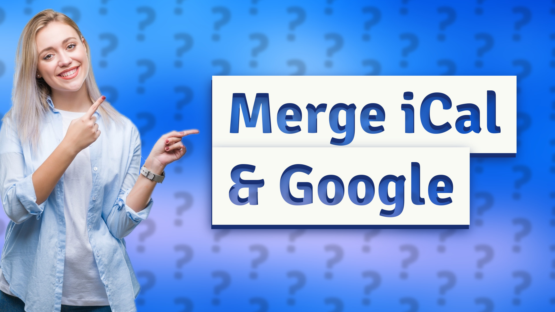 Merge iCal & Google