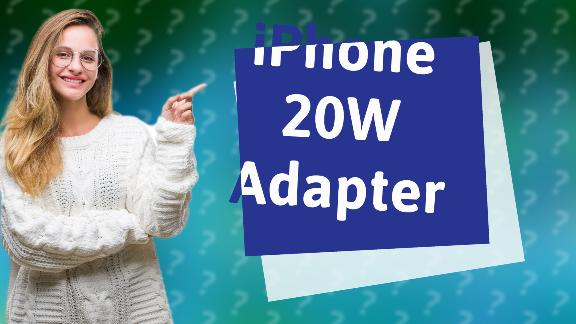 iPhone 20W Adapter