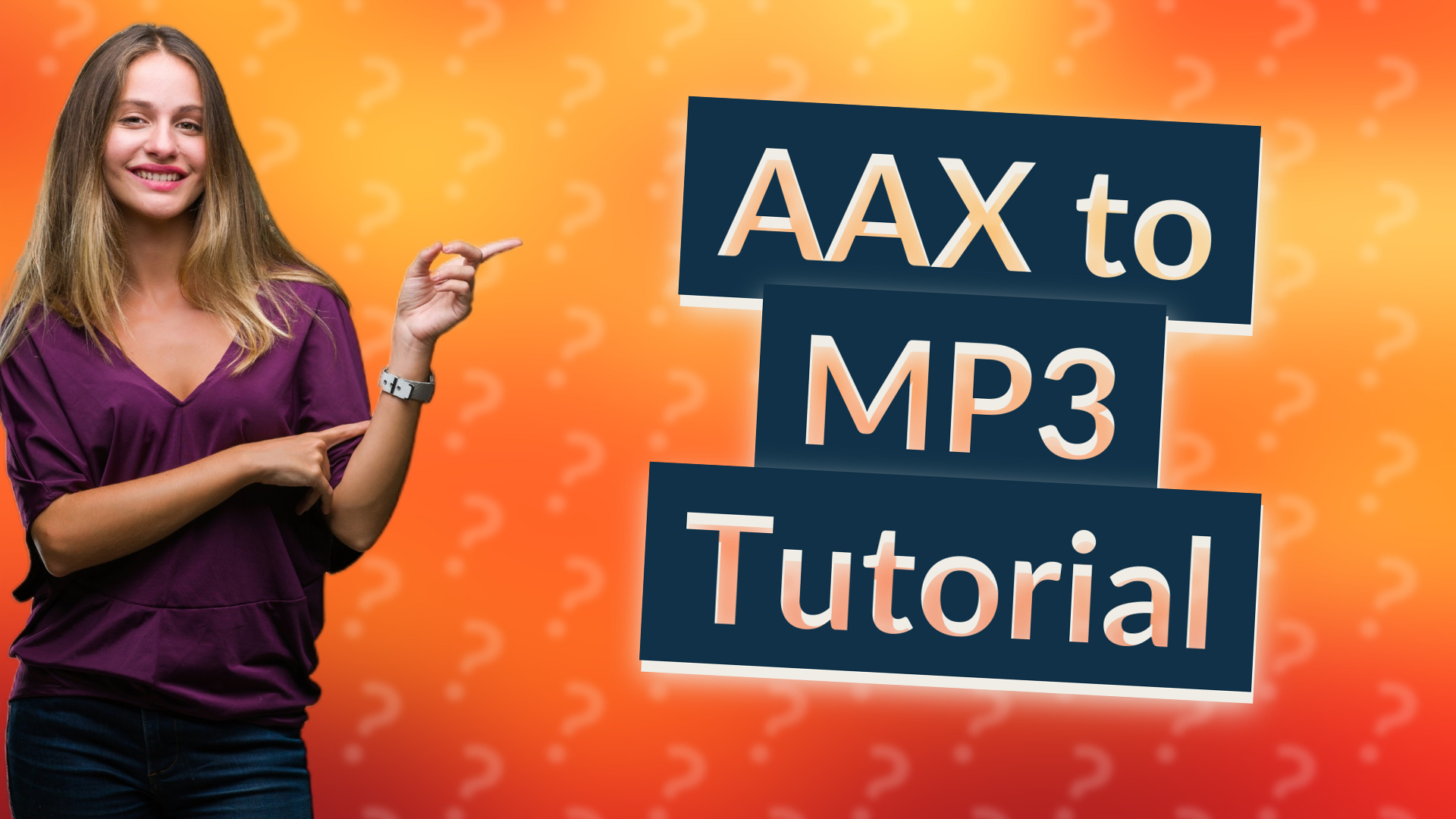 AAX to MP3 Tutorial