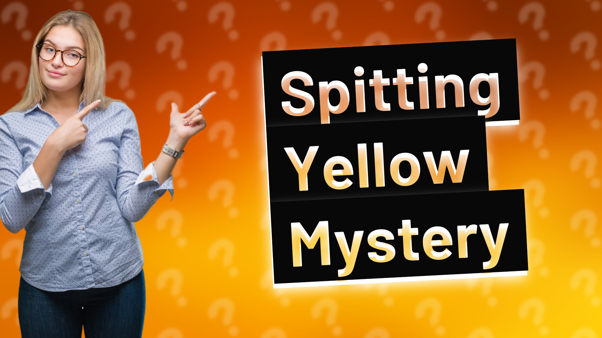 Spitting Yellow Mystery