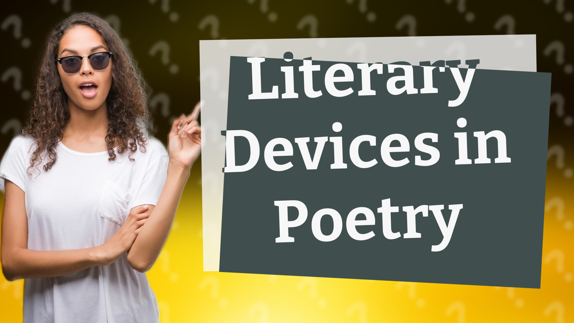 Literary Devices in Poetry