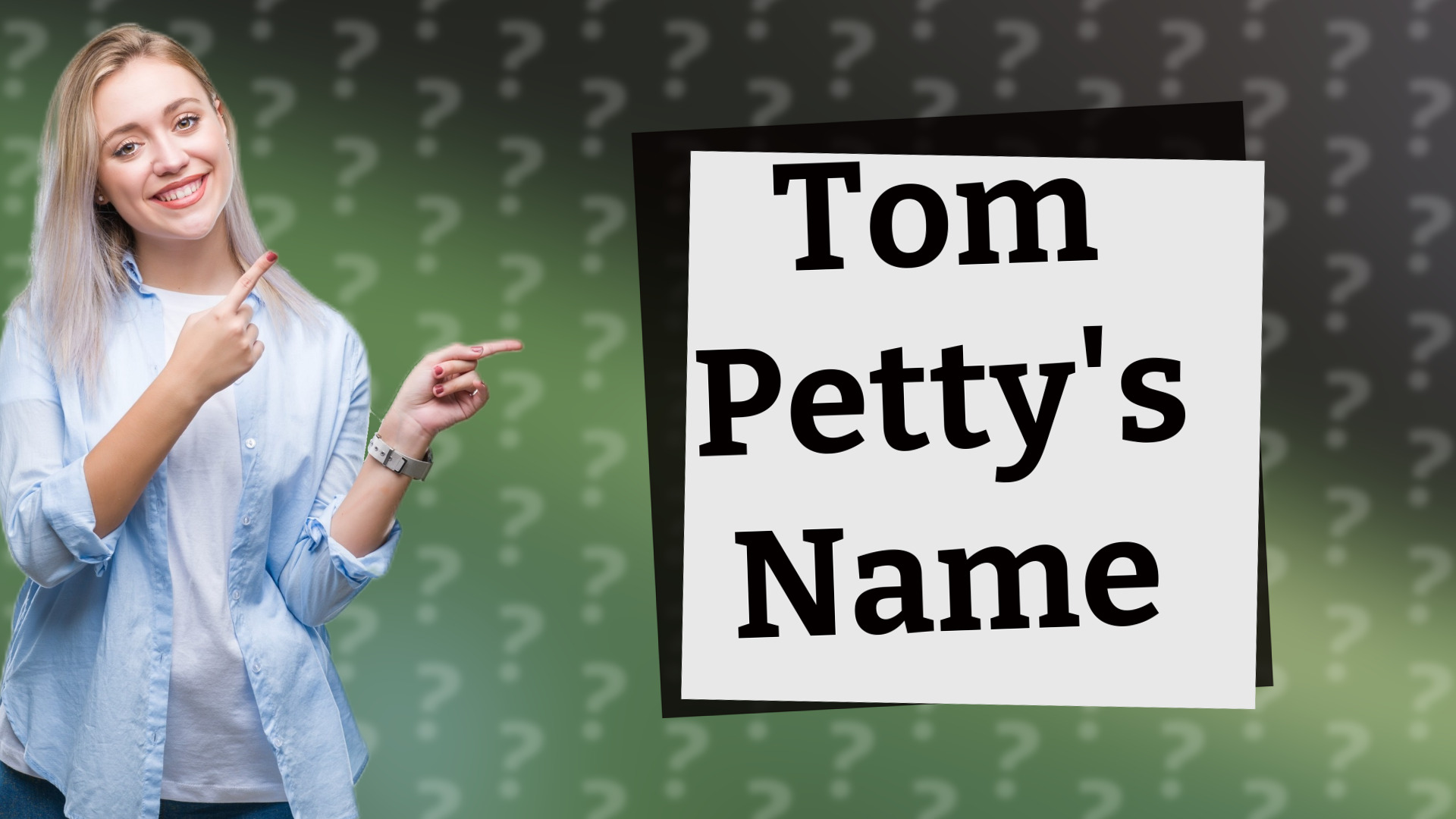 Tom Petty's Name
