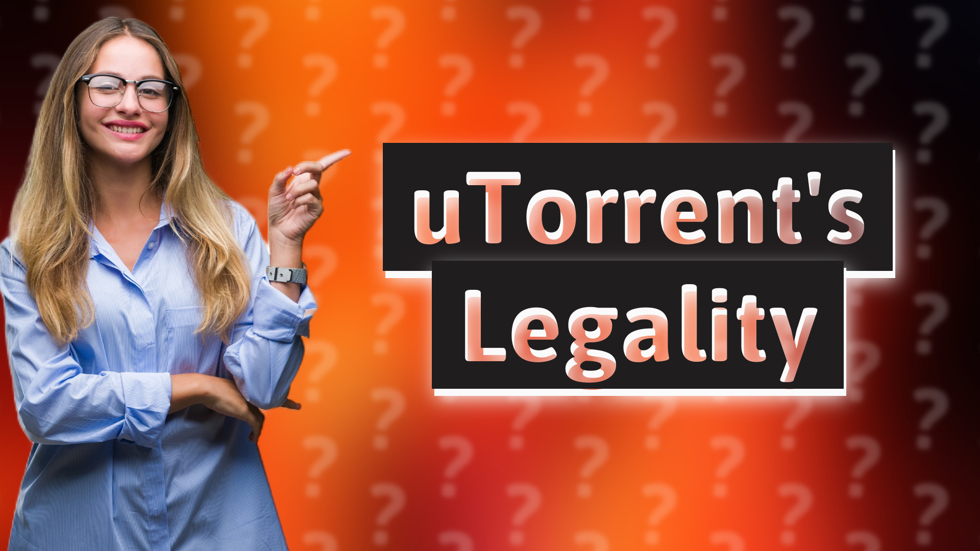 uTorrent's Legality