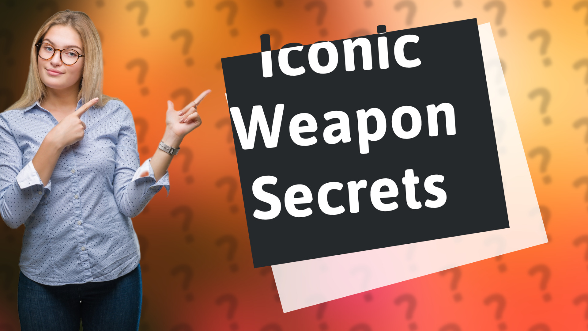 Iconic Weapon Secrets