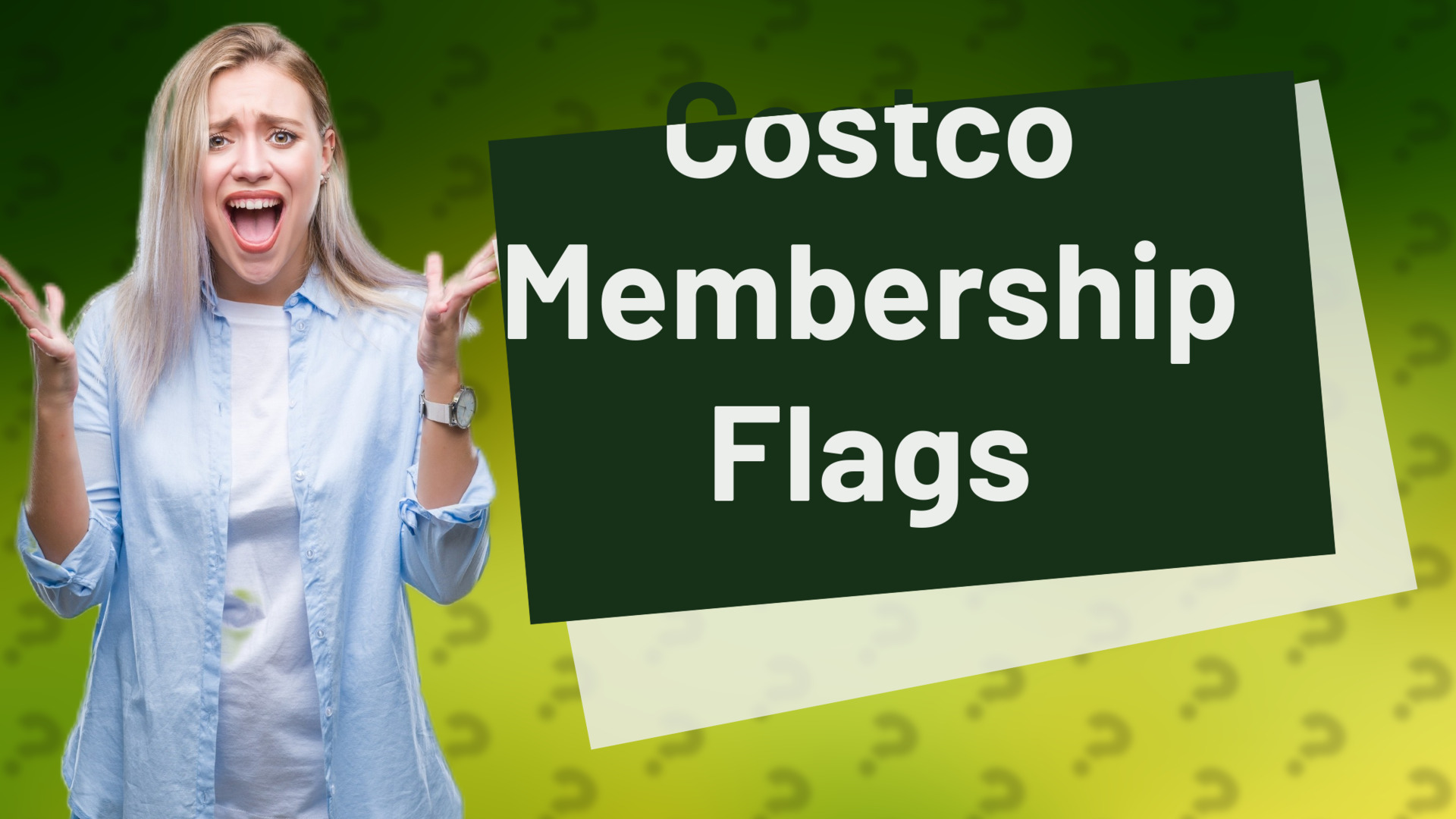 Costco Membership Flags