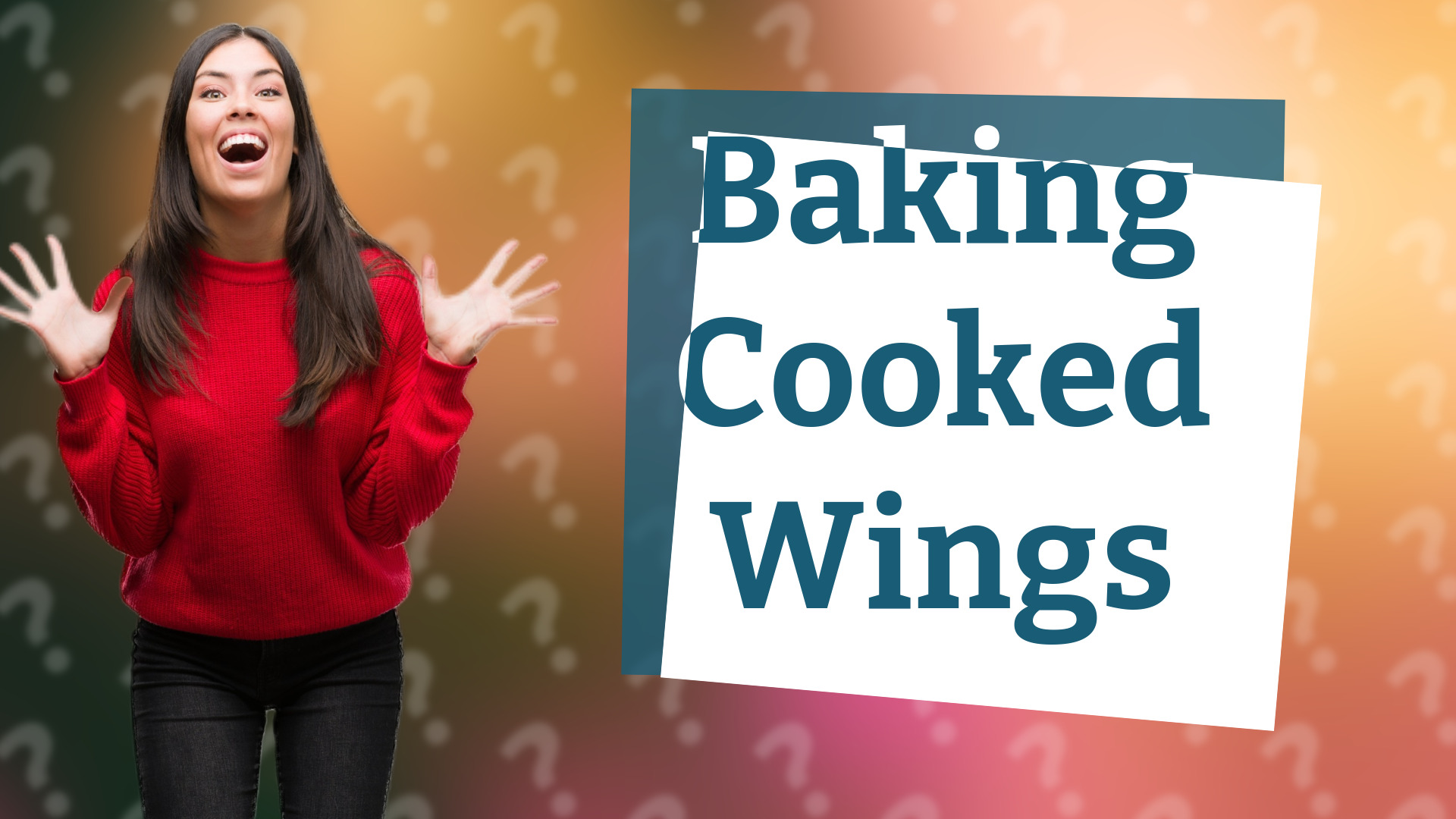 Baking Cooked Wings