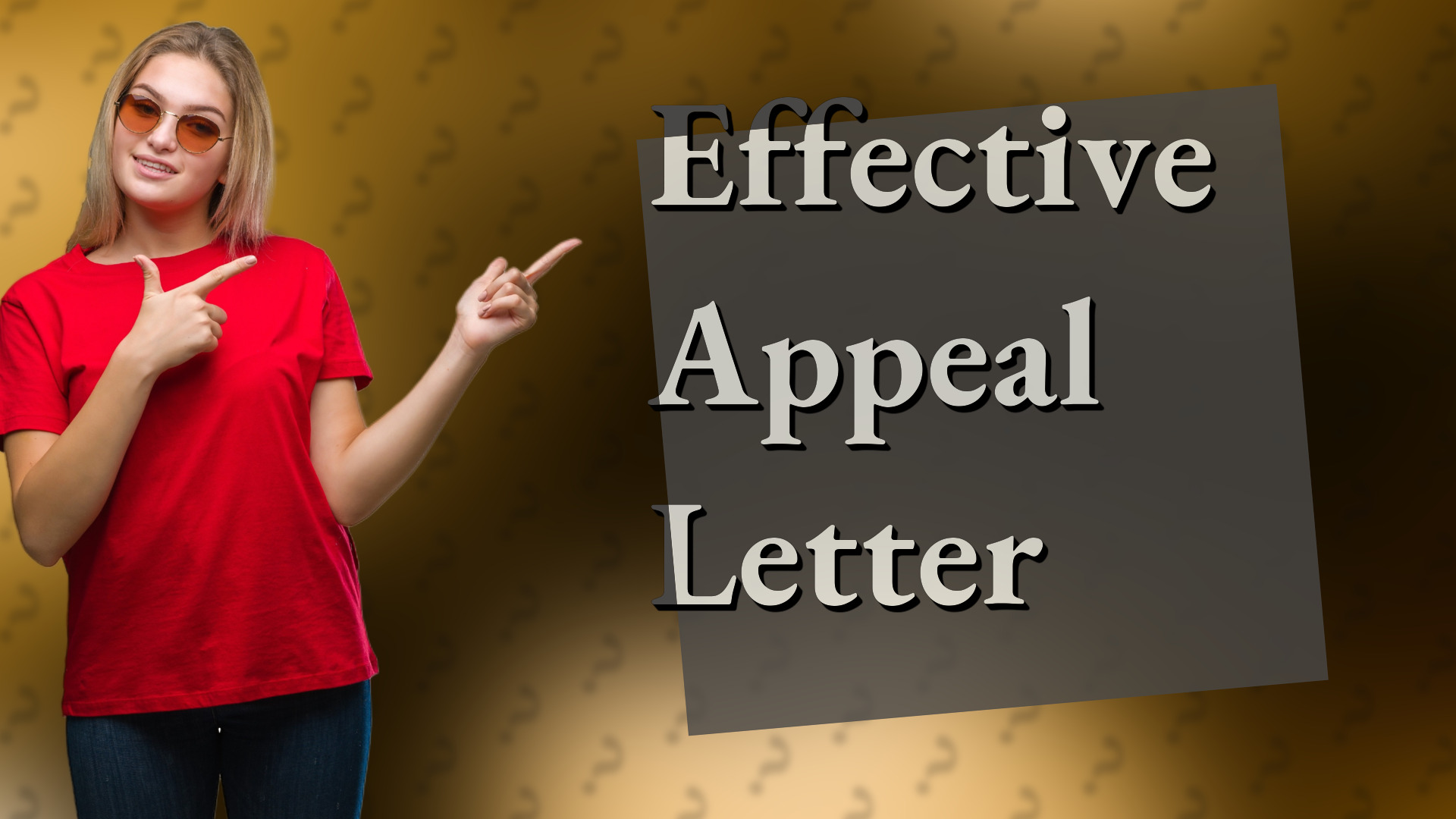 Effective Appeal Letter