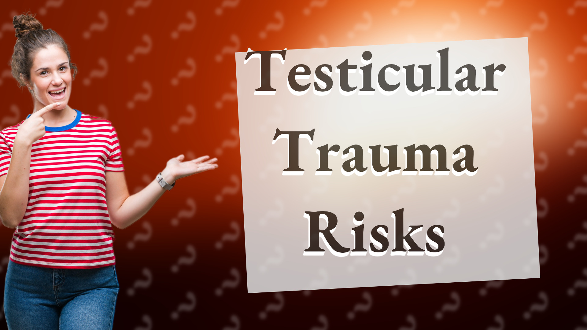 Testicular Trauma Risks