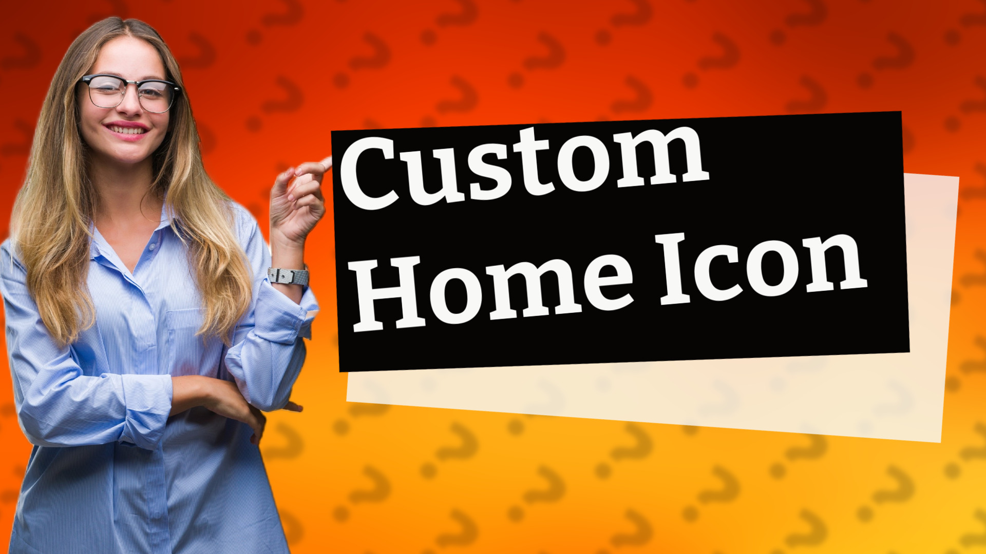 Custom Home Icon