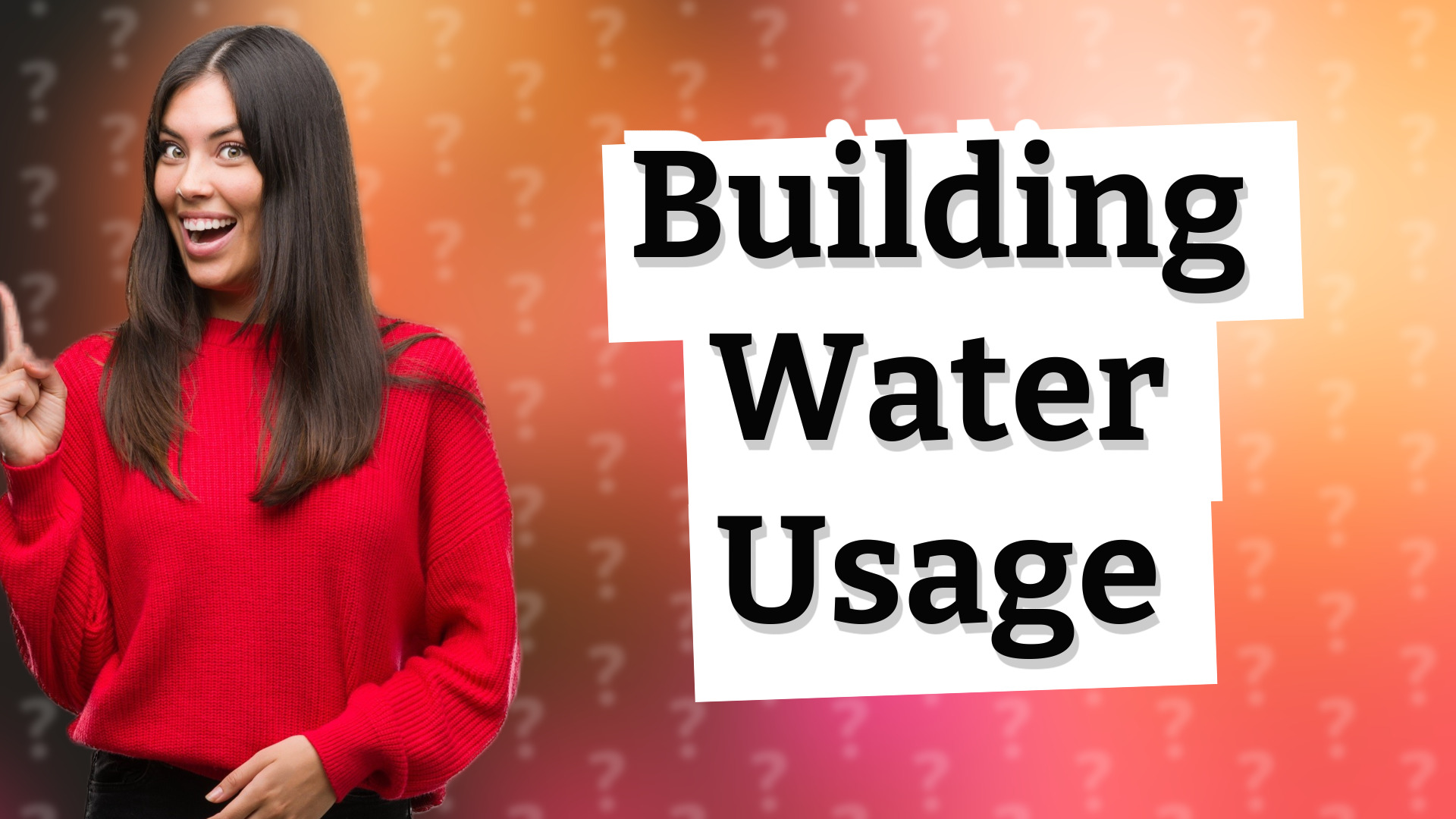 Building Water Usage