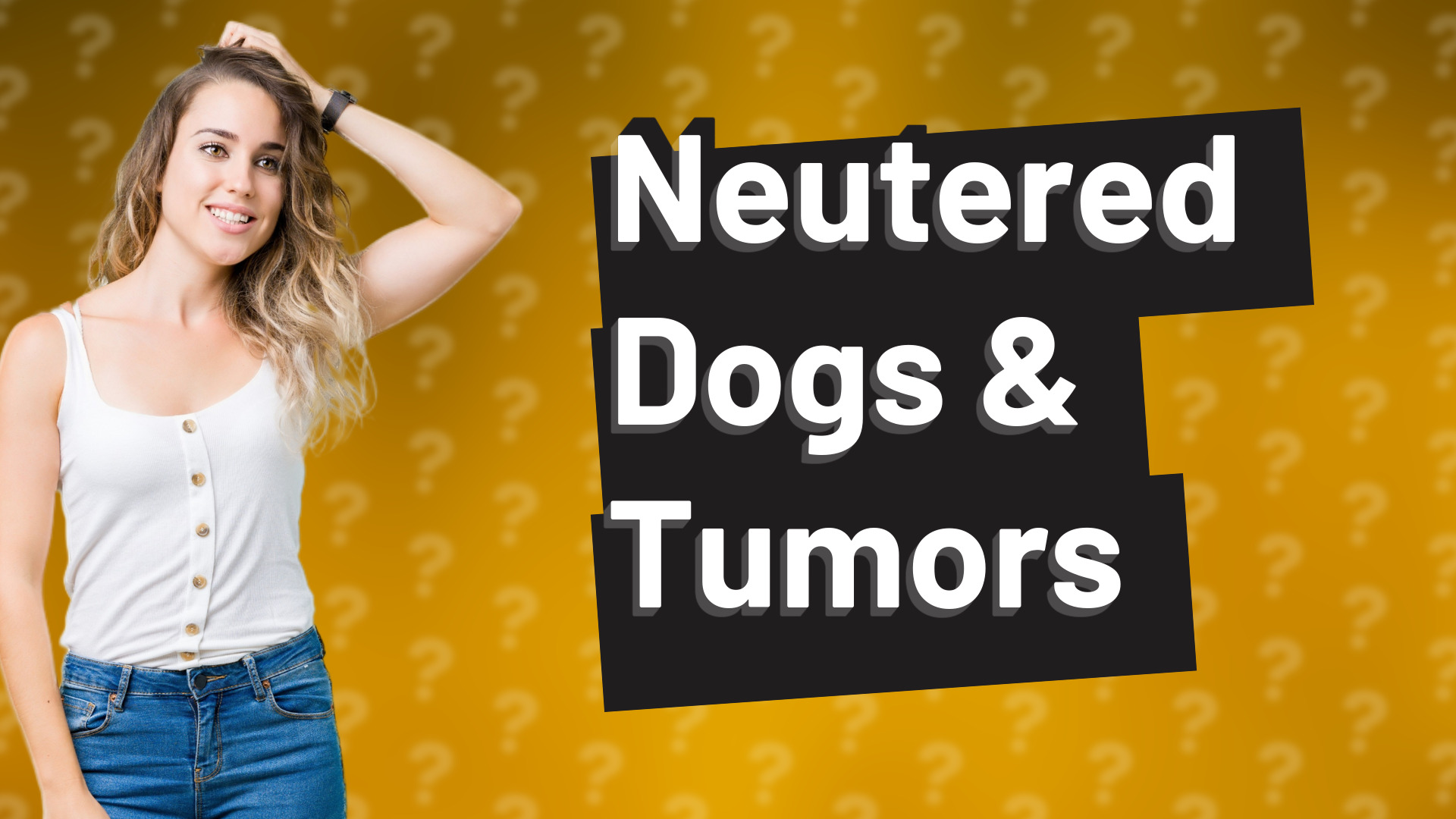 Neutered Dogs & Tumors