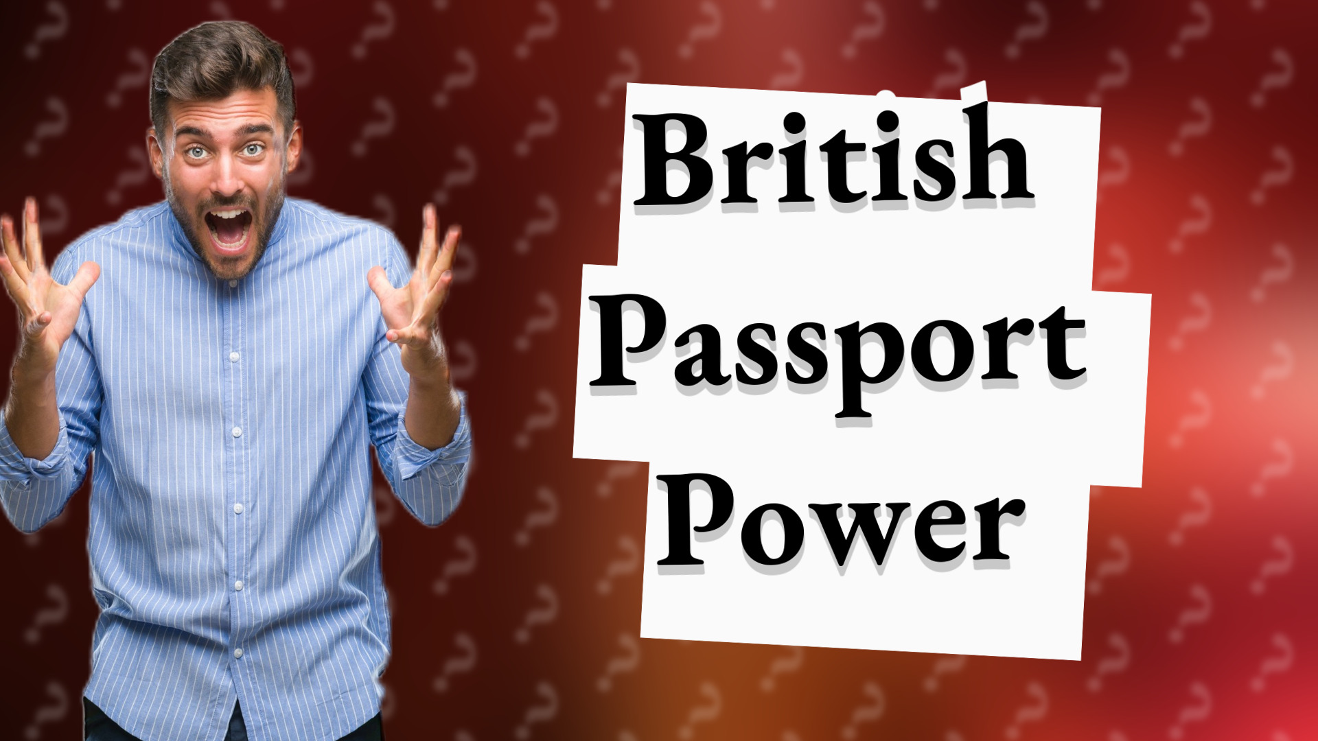 British Passport Power