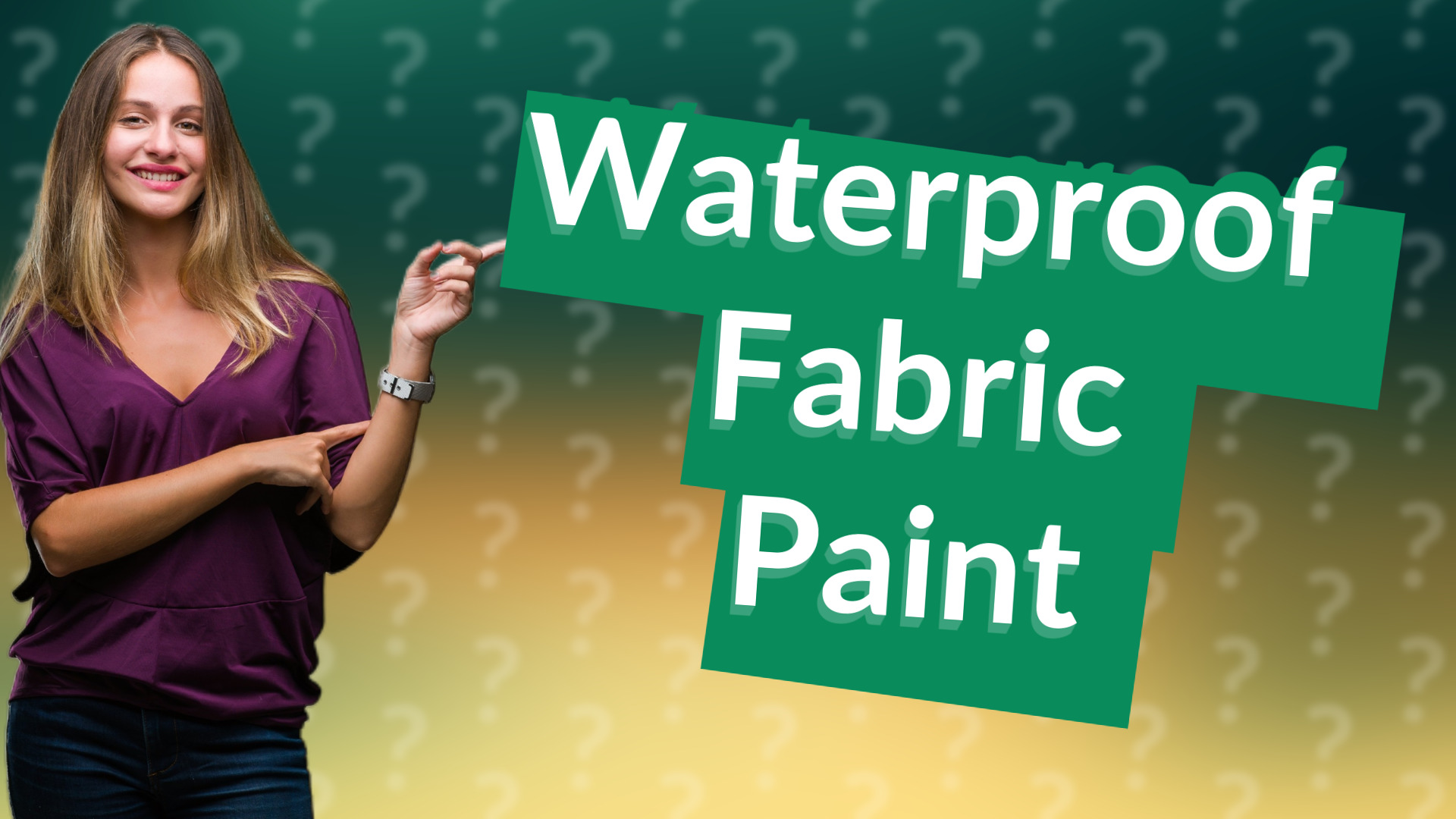 Waterproof Fabric Paint