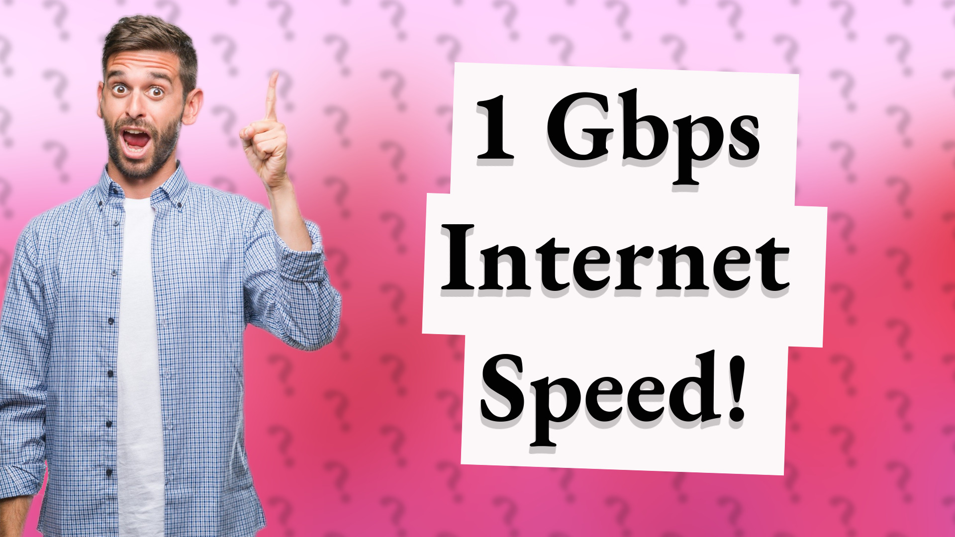 1 Gbps Internet Speed!