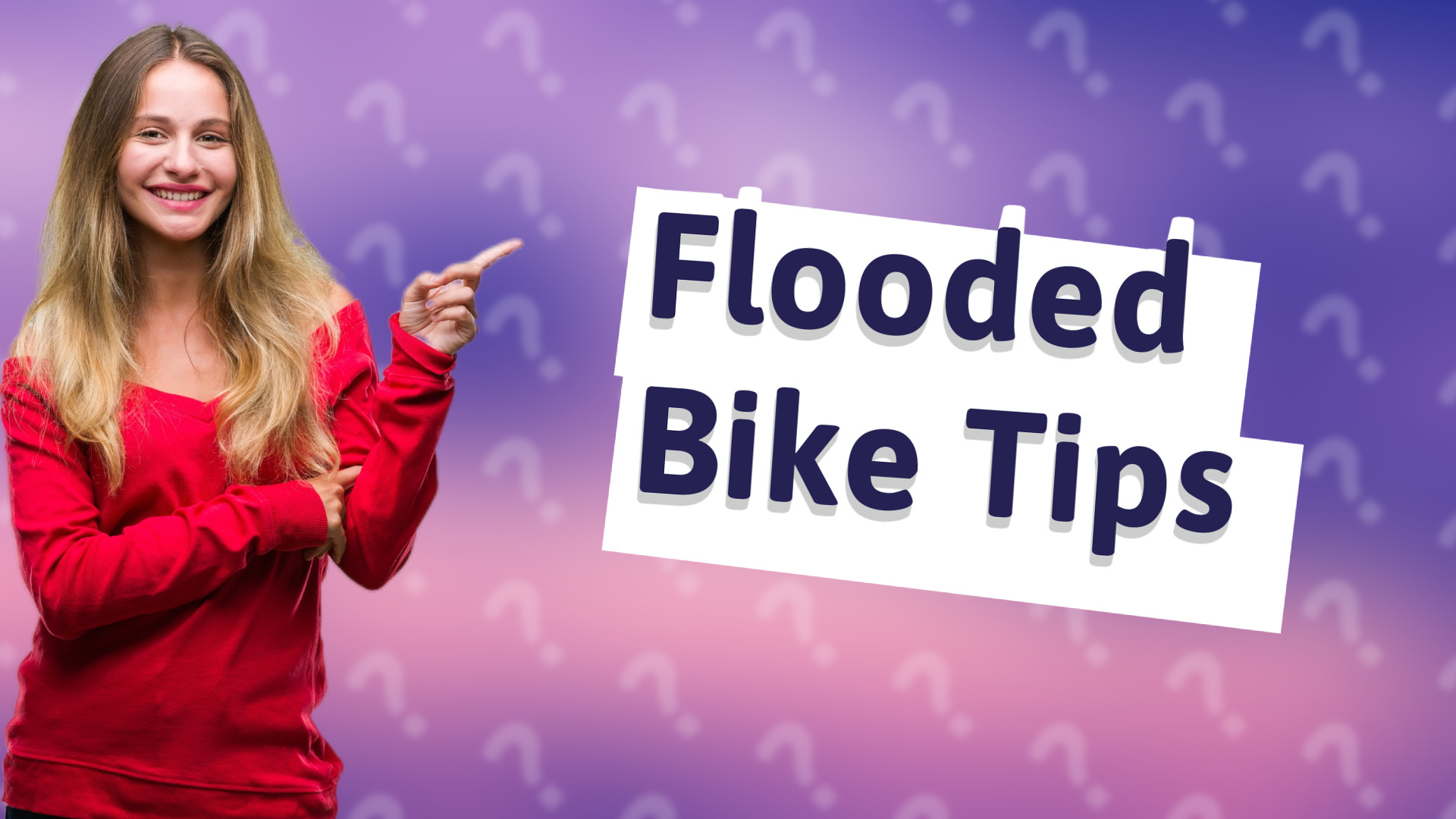 Flooded Bike Tips