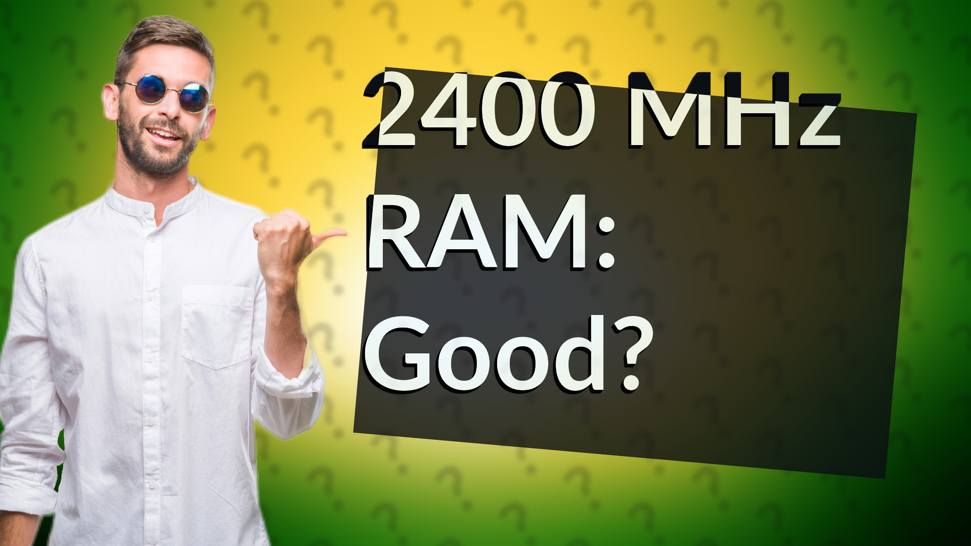 2400 MHz RAM: Good?
