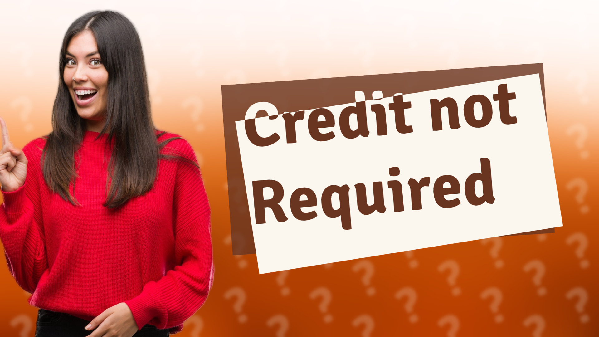 Credit not Required
