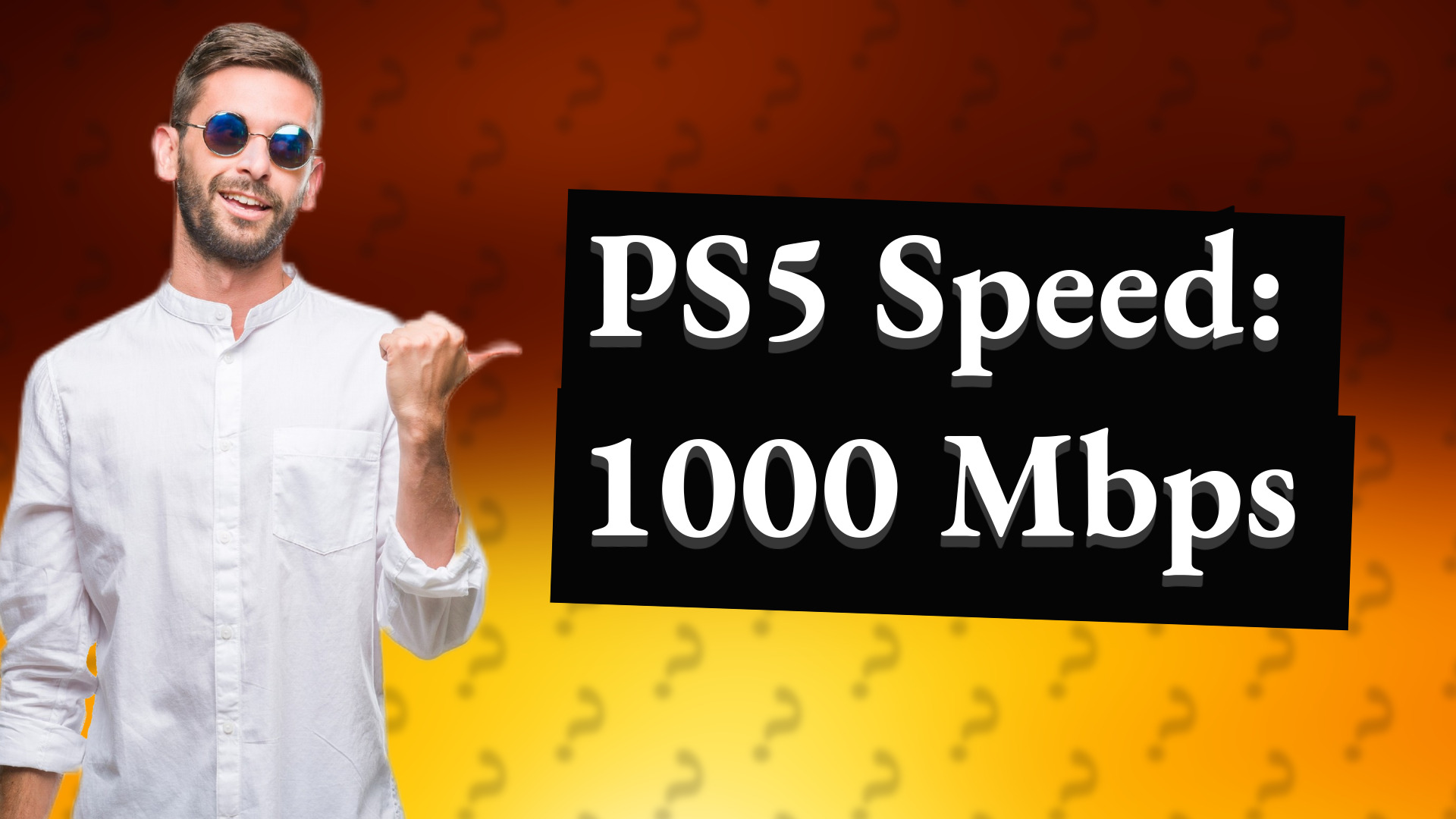 PS5 Speed: 1000 Mbps
