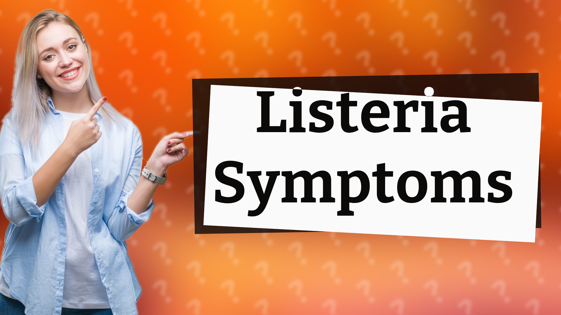 Listeria Symptoms