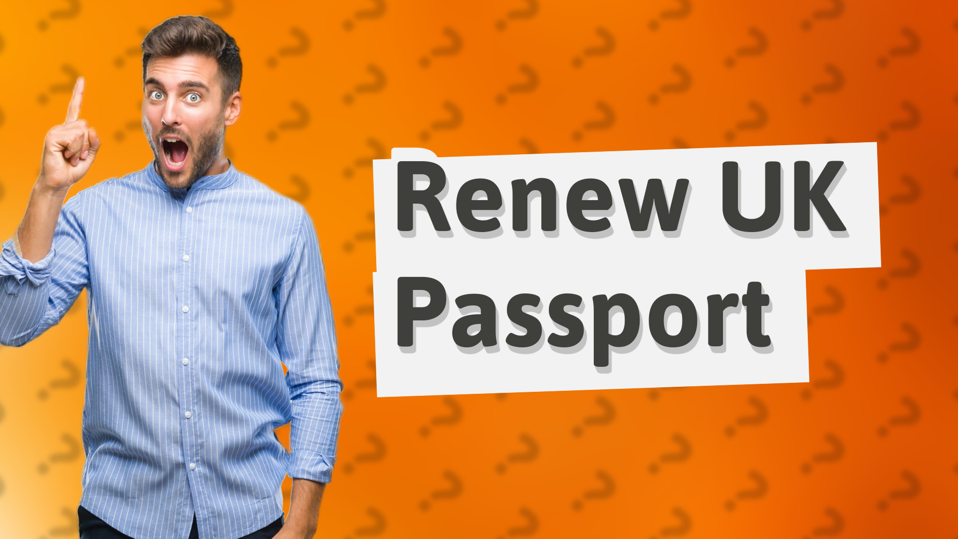 Renew UK Passport