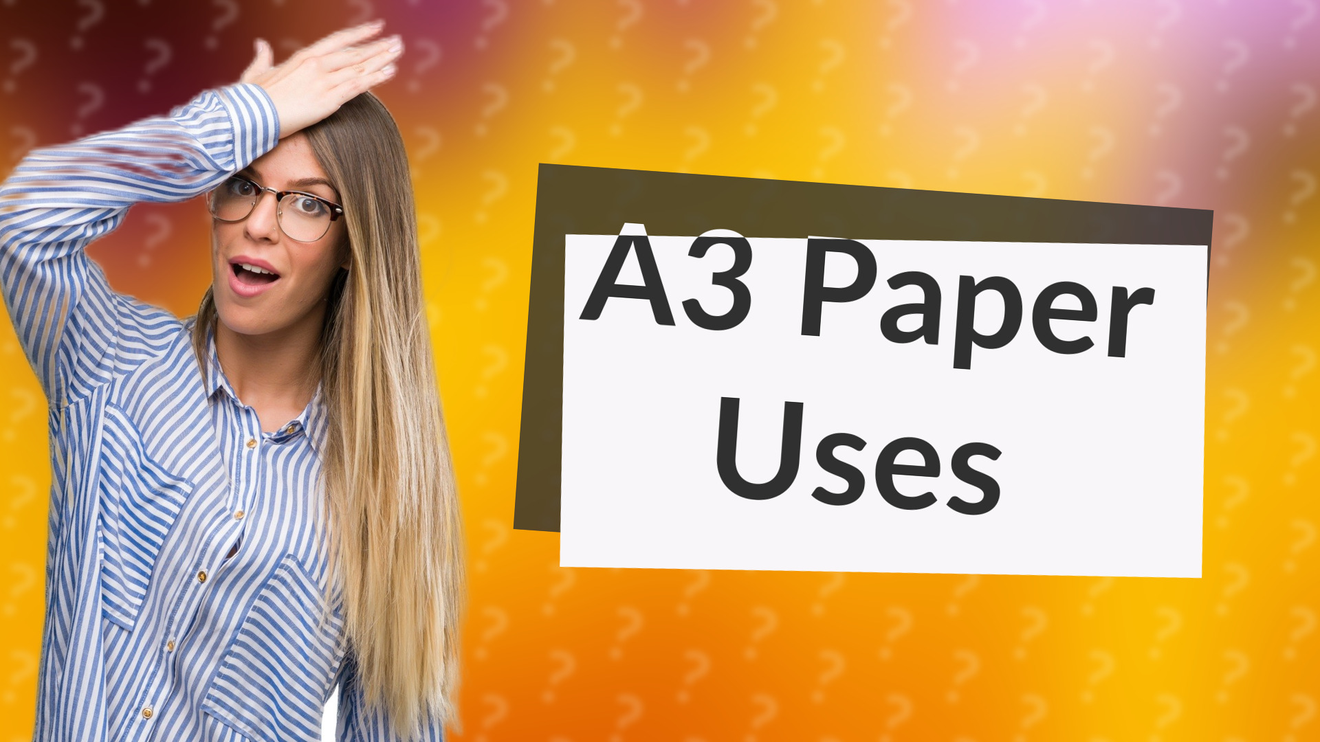 A3 Paper Uses