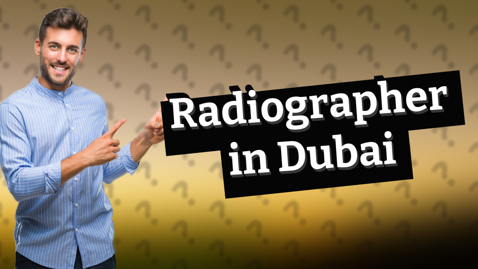 Radiographer in Dubai